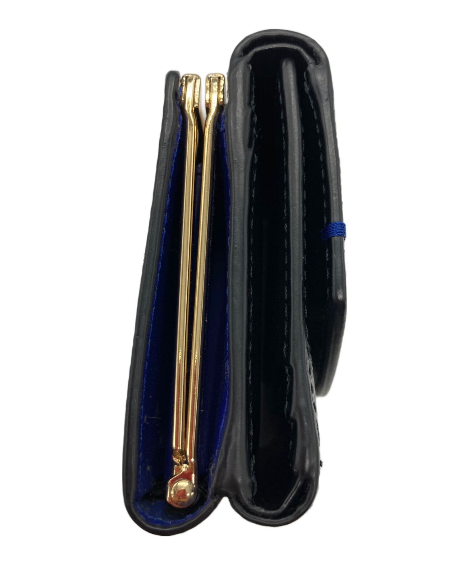 中古・古着通販】PAUL SMITH (ポールスミス) 3つ折り財布 ブラック