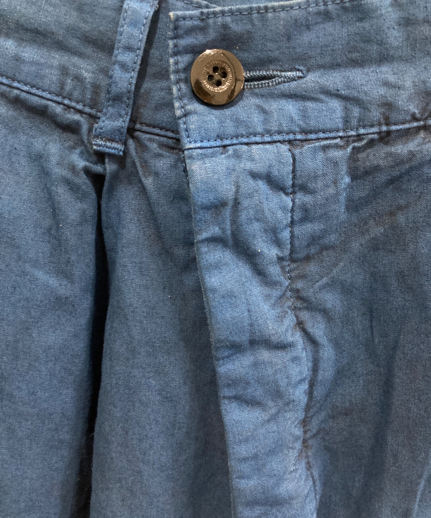 中古・古着通販】OUTIL (ウティ) ヘンプコットンパンツ ネイビー