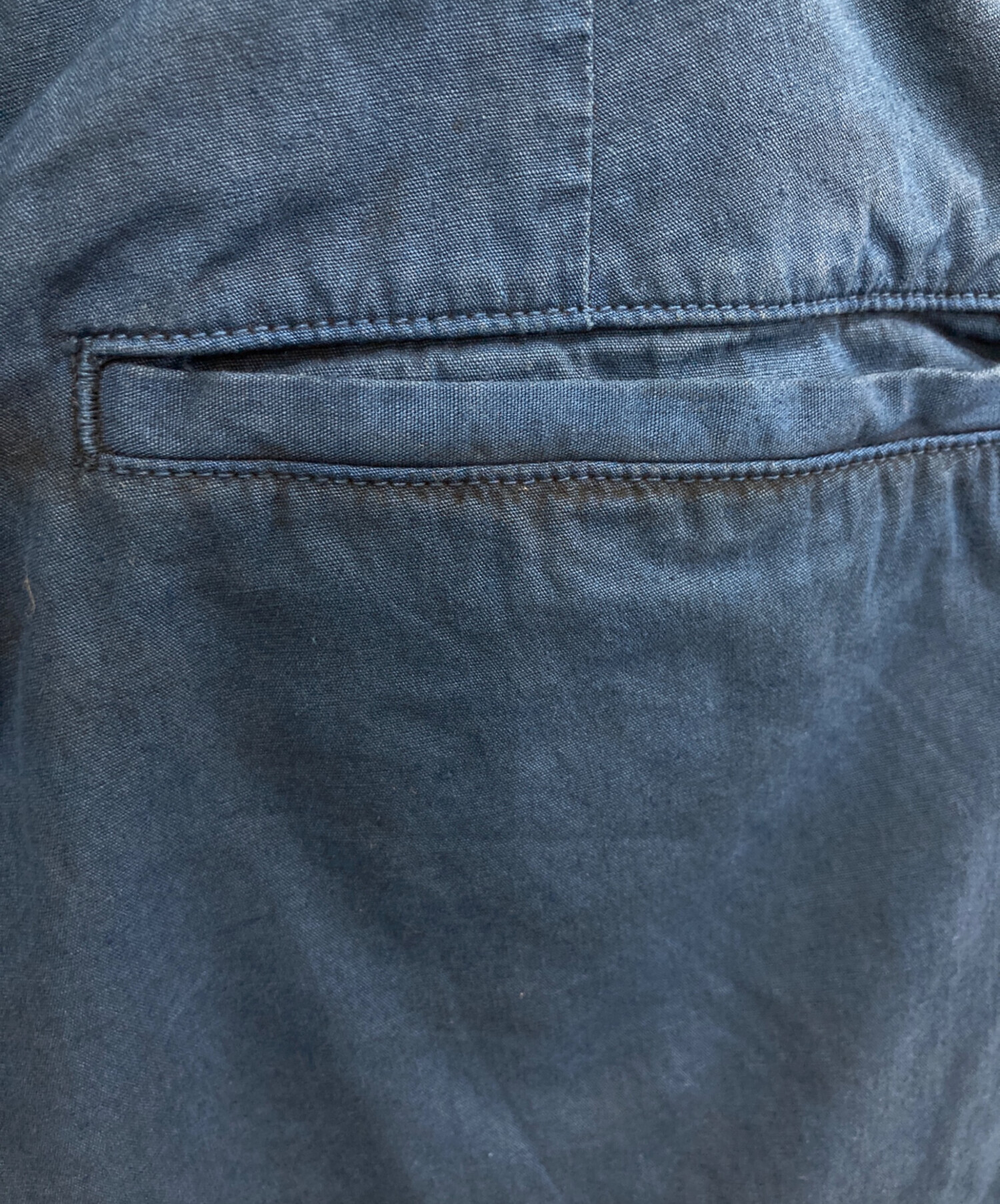 中古・古着通販】OUTIL (ウティ) ヘンプコットンパンツ ネイビー  