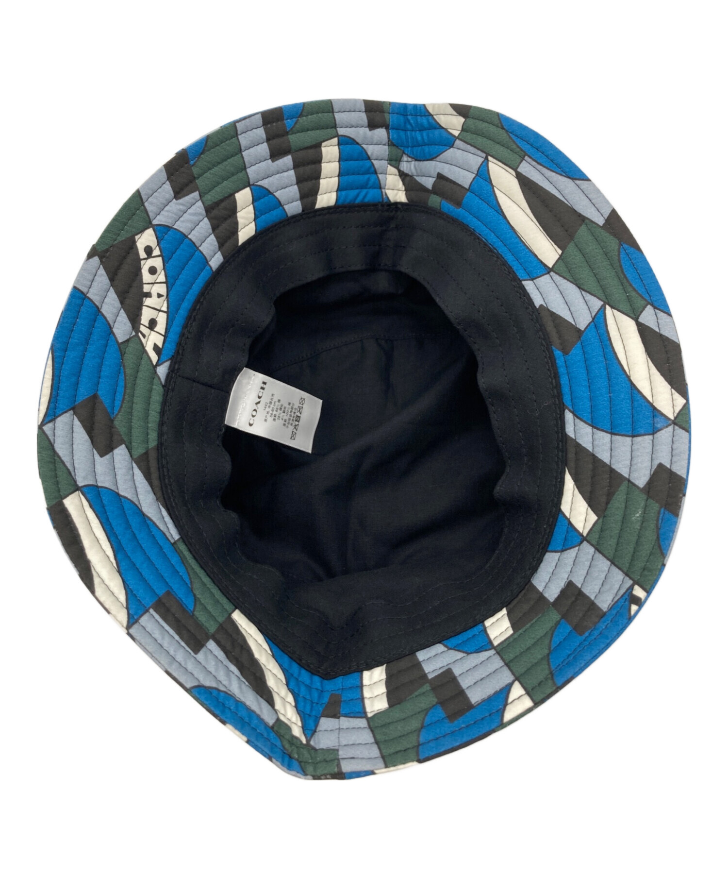 中古・古着通販】COACH (コーチ) バケットハット ブルー｜ブランド