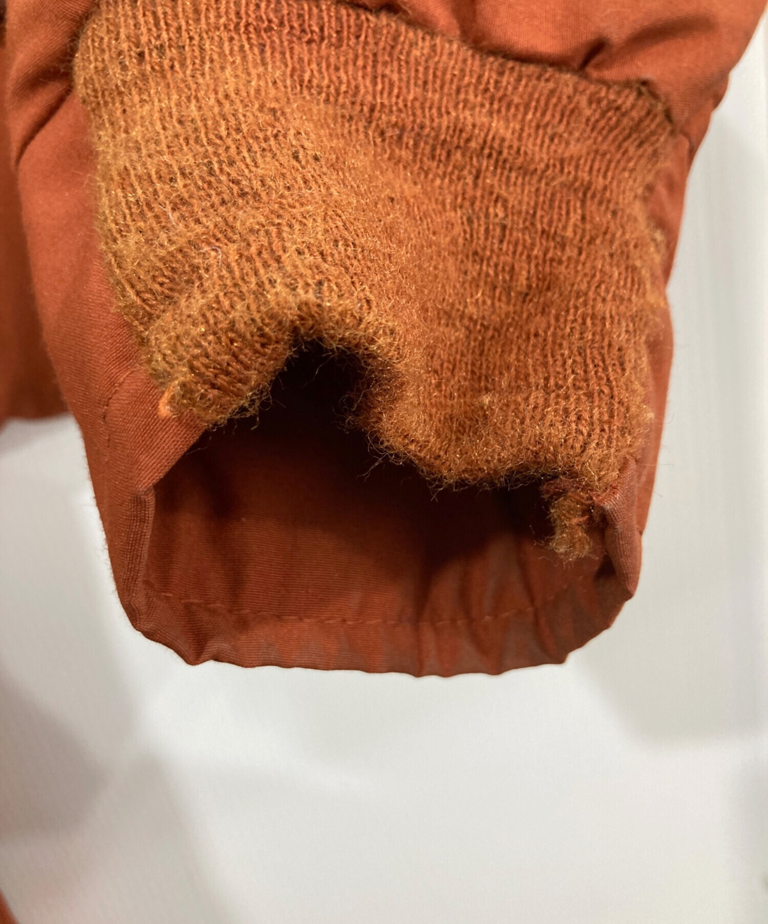 中古・古着通販】Schott (ショット) ダウンジャケット オレンジ