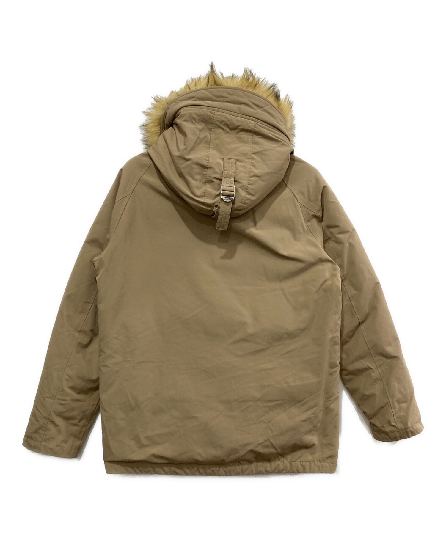 中古・古着通販】Schott (ショット) ダウンジャケット ベージュ サイズ