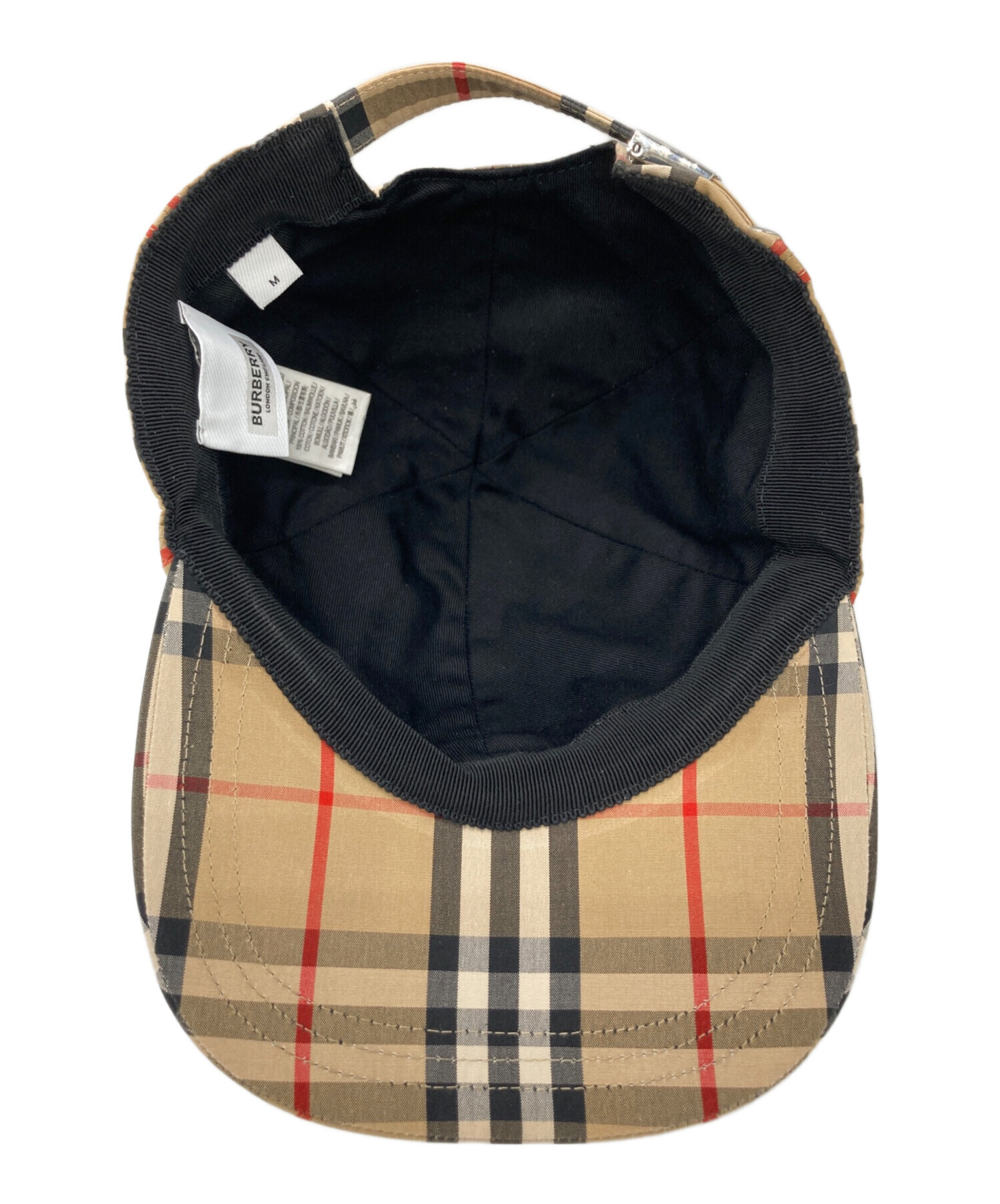 中古・古着通販】BURBERRY (バーバリー) ノヴァチェックベースボール