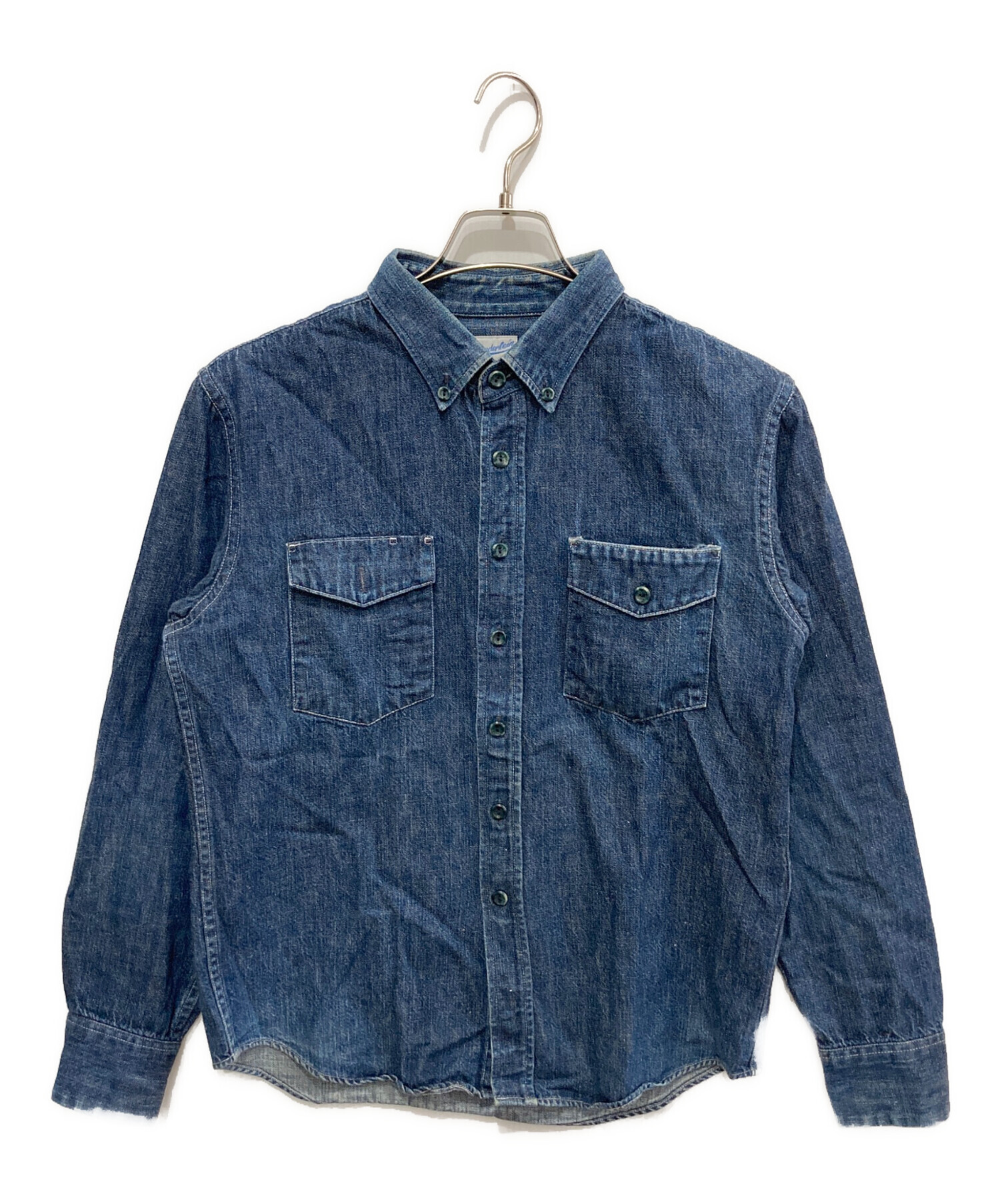 TENDERLOIN テンダーロイン デニムシャツ XS 美品 TENDERLOIN テンダーロイン T-DENIM SHT BD デニム シャツ ボタン