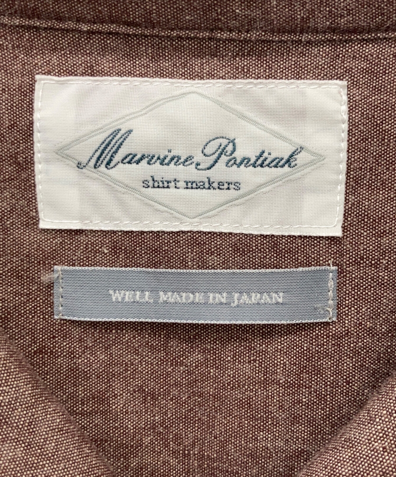中古・古着通販】Marvine Pontiak Shirt Makers (マーヴィン