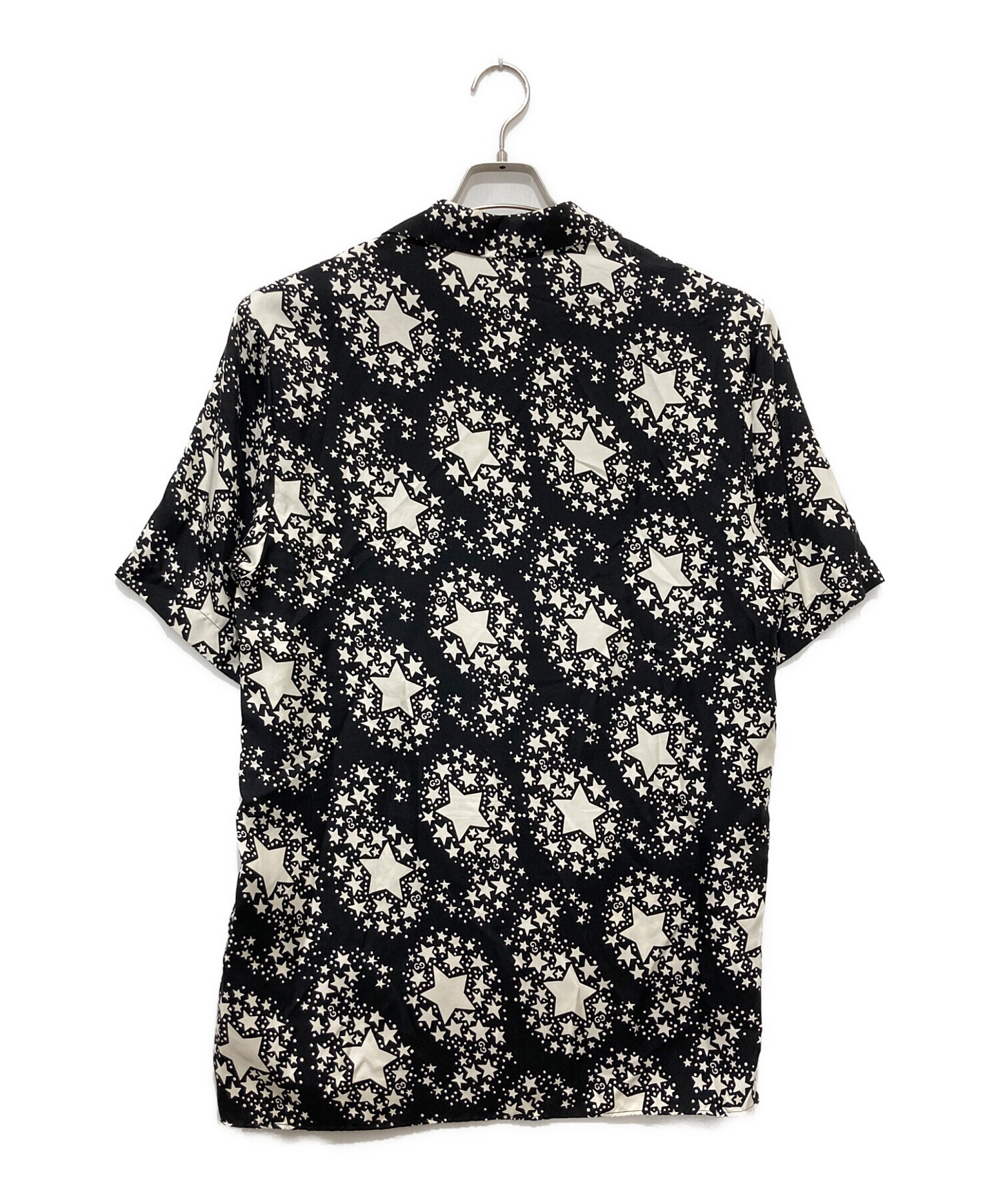 中古・古着通販】GUCCI (グッチ) GGスタープリントシャツ ブラック