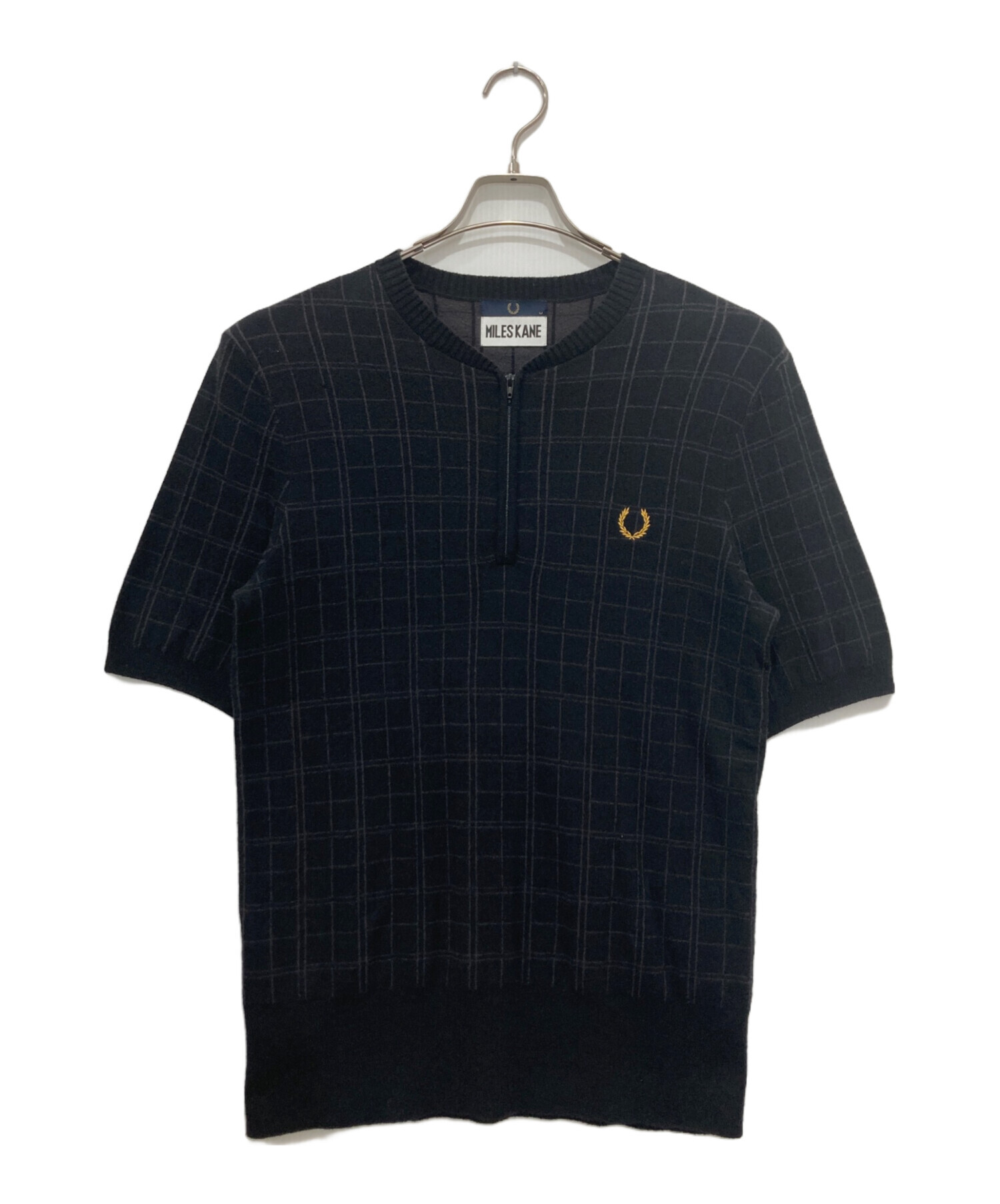 フレッドペリー ハーフジップ ベロア 限定 00s FRED PERRY ハーフ
