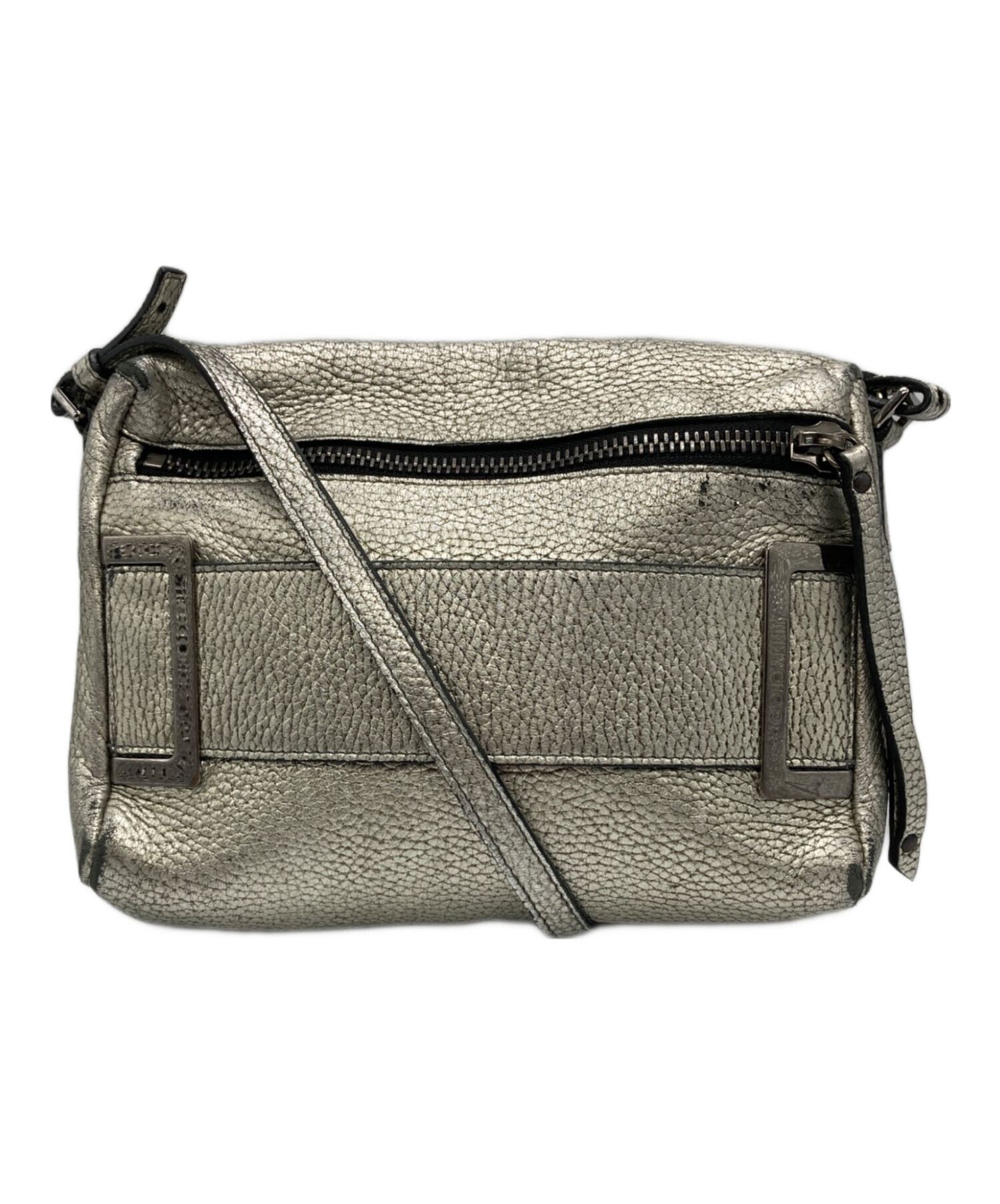 ジミーチュウ ショルダーバッグ シルバー summer-24-cinch-s-ash-antique-