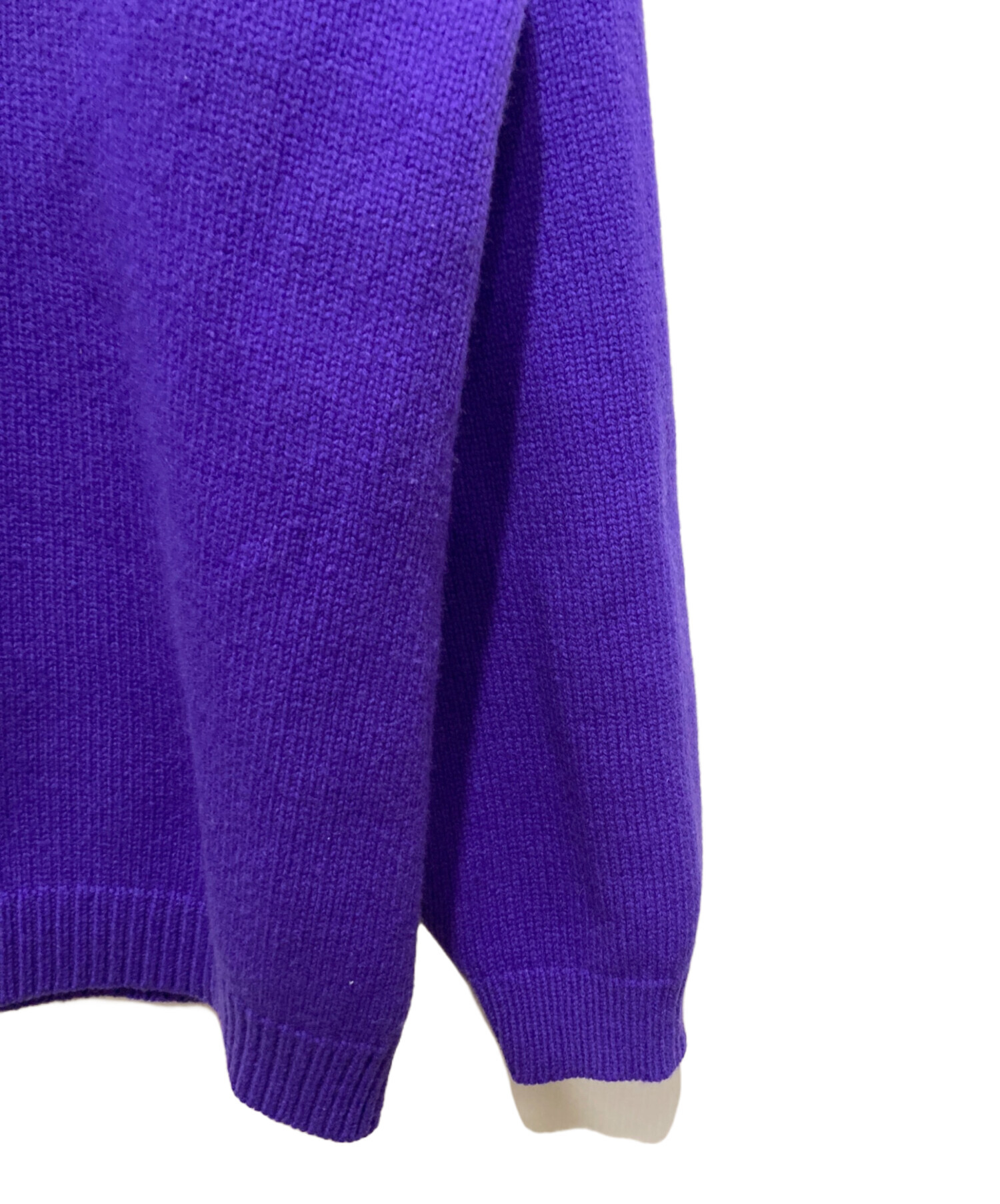 STUDIO NICHOLSON GUERNSEY JUMPER パープル 中古・古着通販】STUDIO