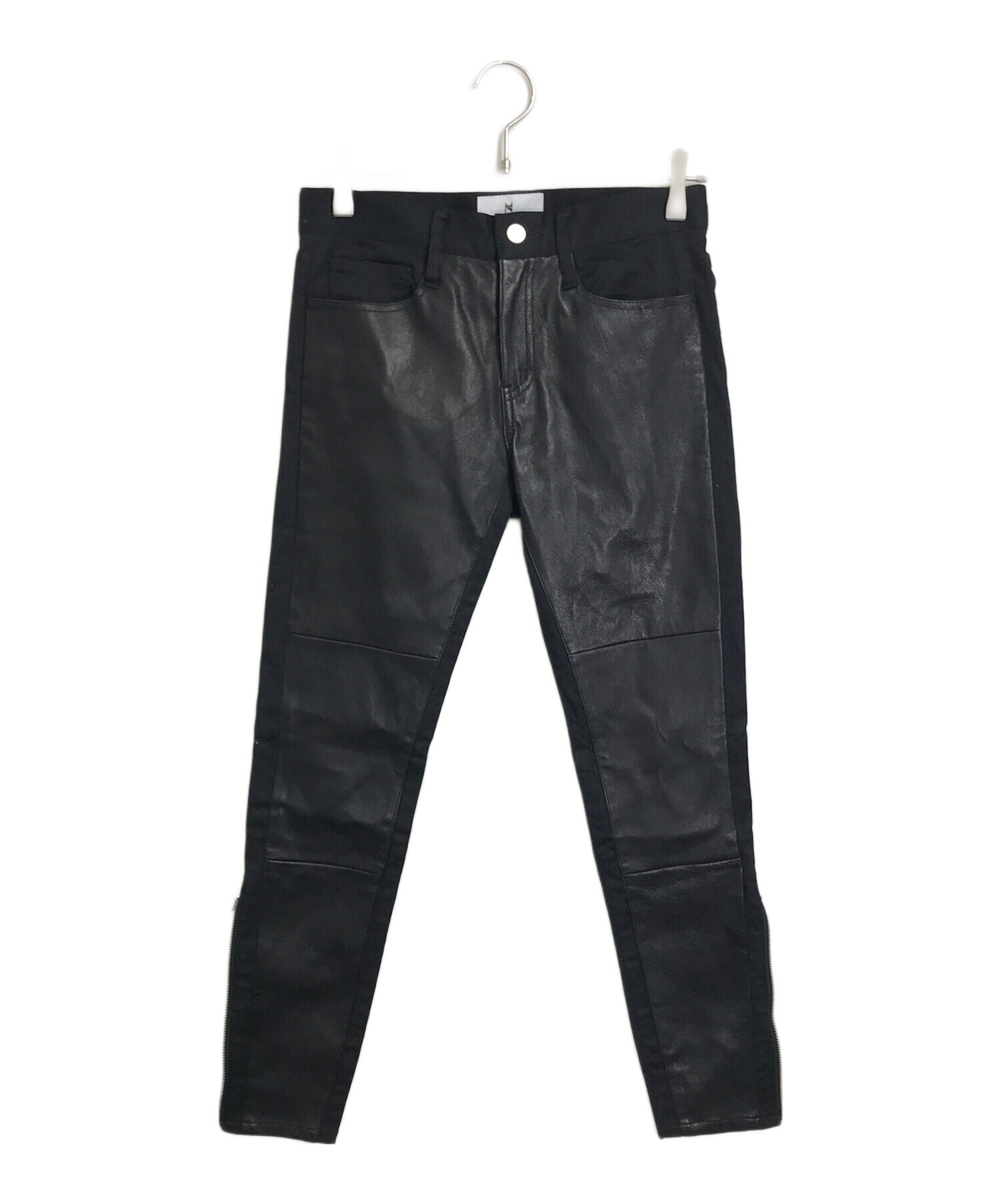 moon age davilment サイドZIP レザースキニーカーゴパンツ 中古・古着通販】Moonage Devilment (ムーンエイジデビルメント