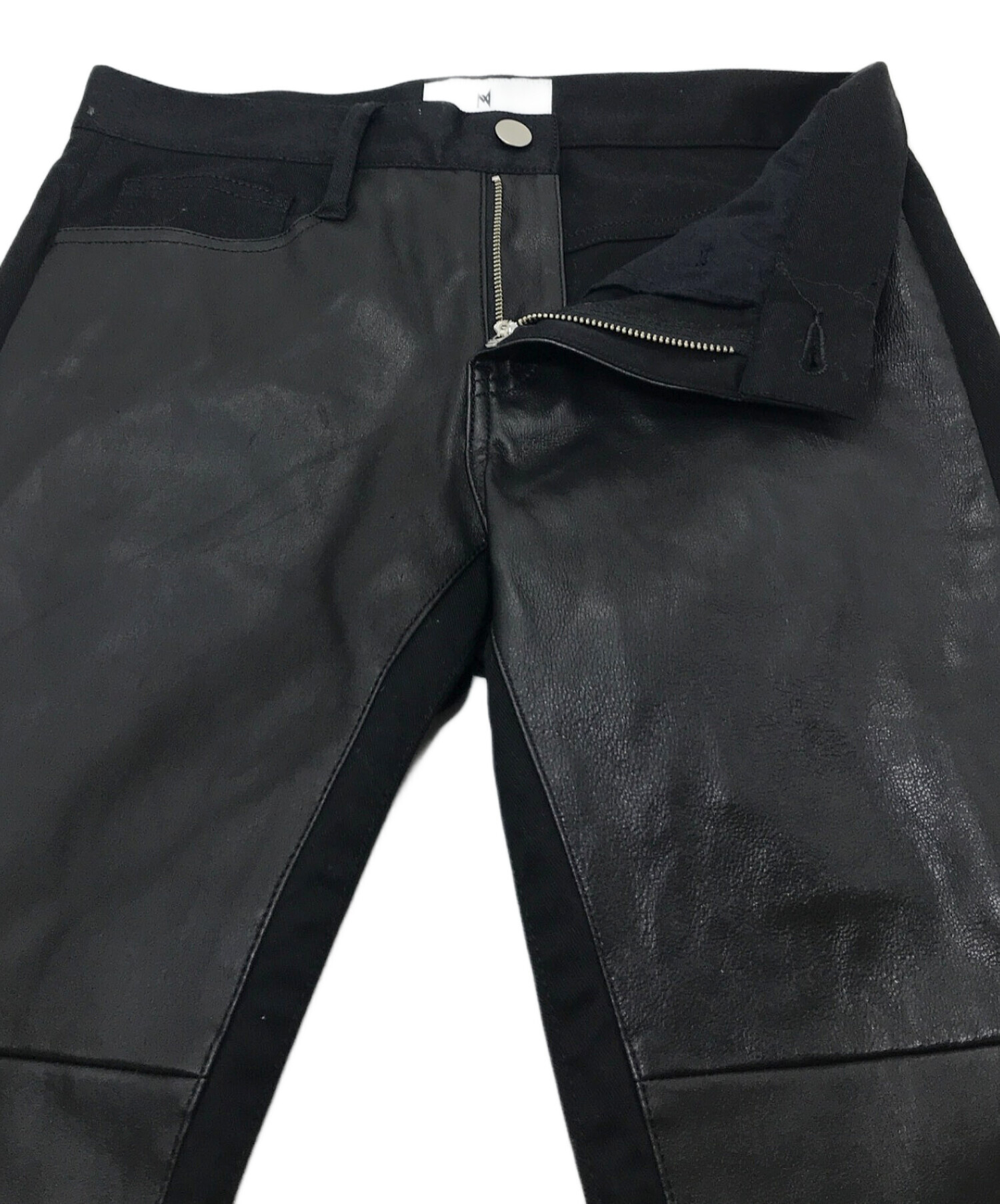 moon age davilment サイドZIP レザースキニーカーゴパンツ 中古・古着通販】Moonage Devilment (ムーンエイジデビルメント