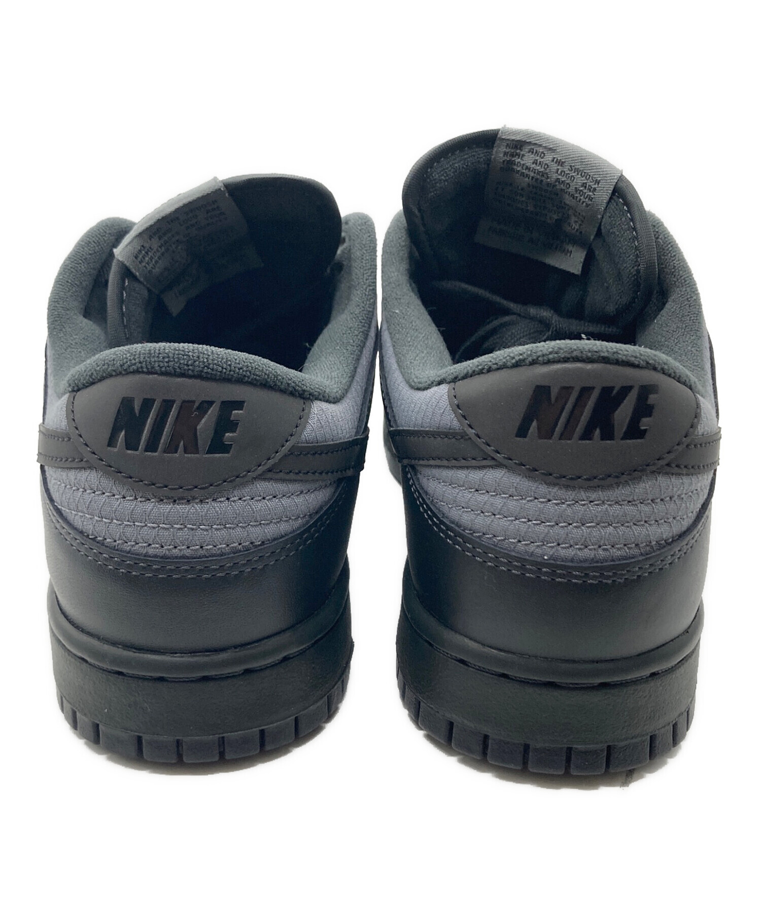中古・古着通販】NIKE (ナイキ) Dunk Low Retro SE グレー×ブラック 