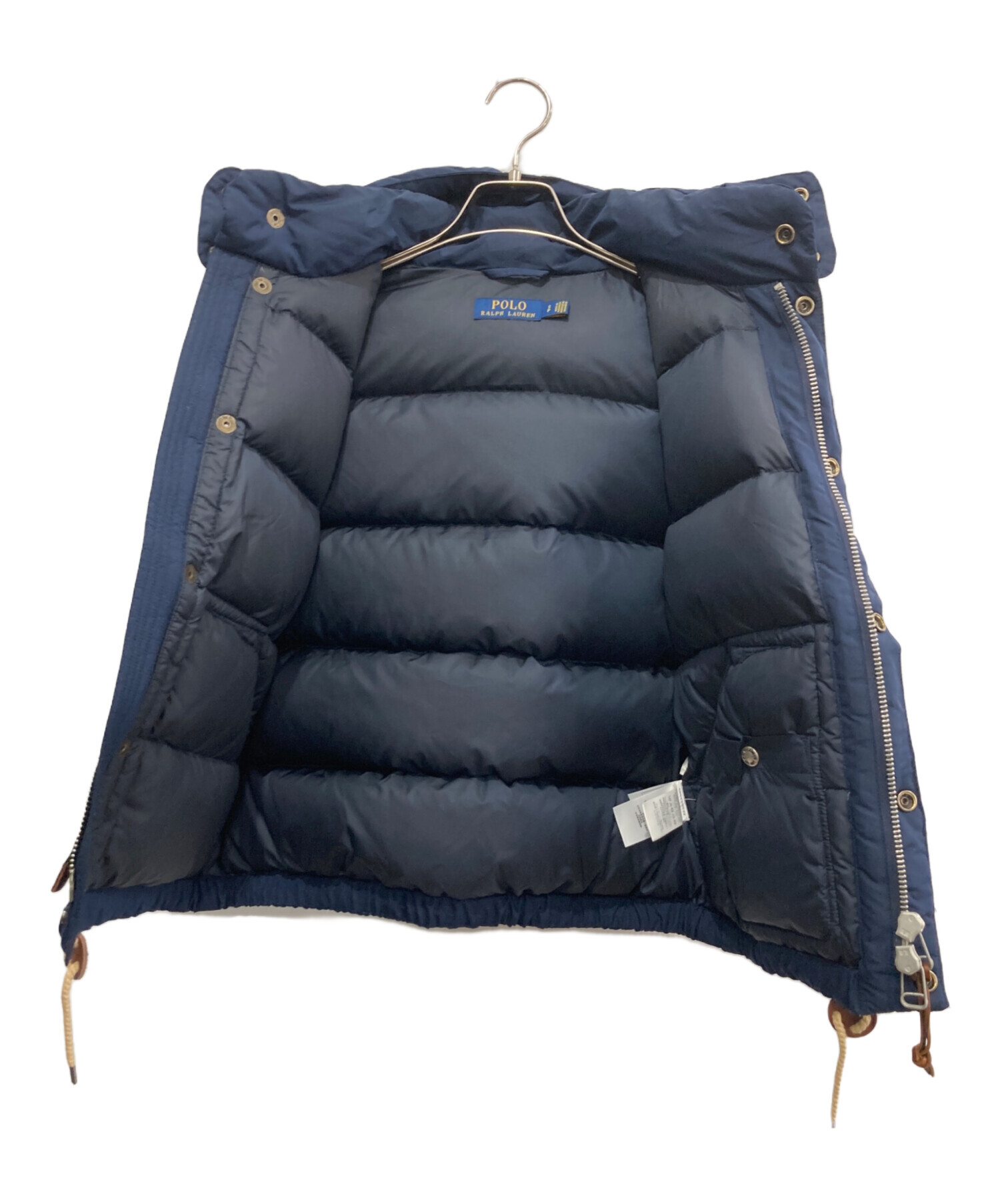 美品Polo Ralph Lauren フード付ダウンベストSポロラルフローレン 中古・古着通販】POLO RALPH LAUREN (ポロ・ラルフローレン) フード