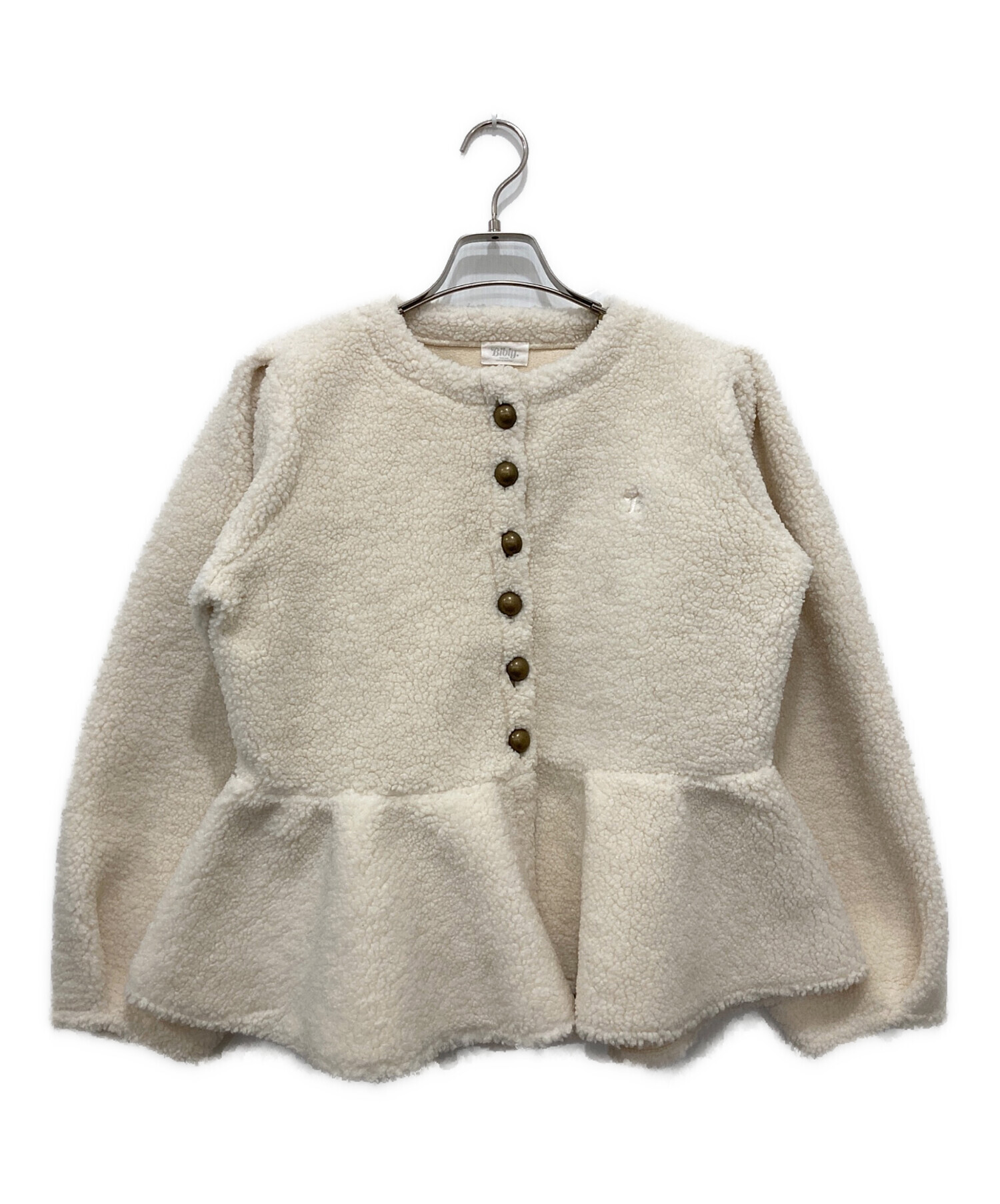 レディース 【新品未使用】Bibiy “B” BOA PEPURAMU CARDIGAN