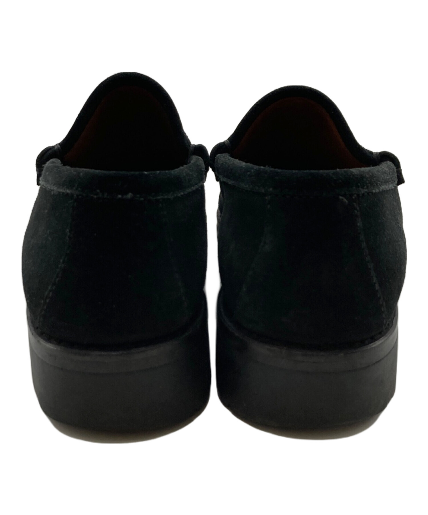 中古・古着通販】GUCCI (グッチ) スウェードビットローファー ブラック 
