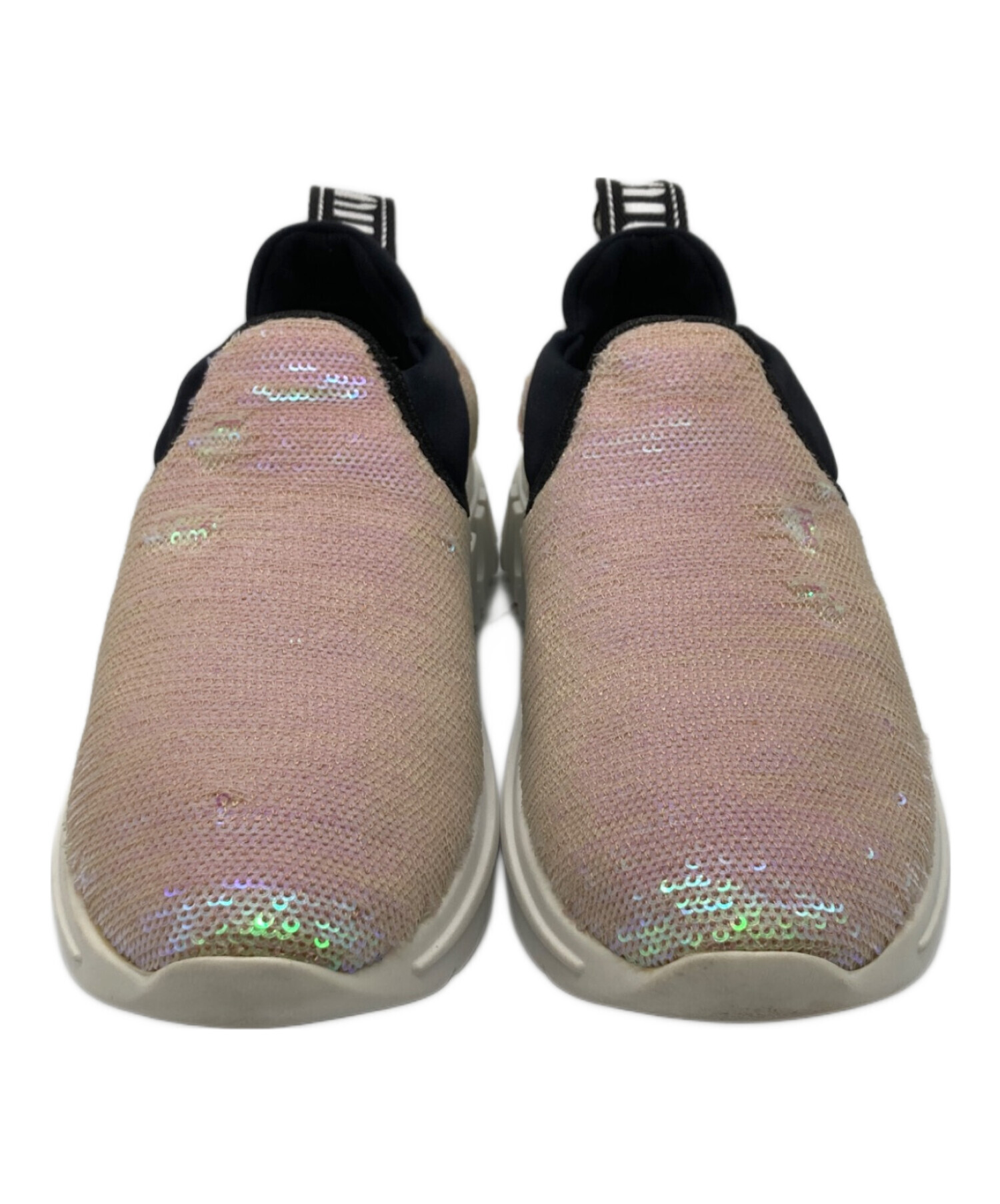 中古・古着通販】MIU MIU (ミュウミュウ) グリッター ローカット 