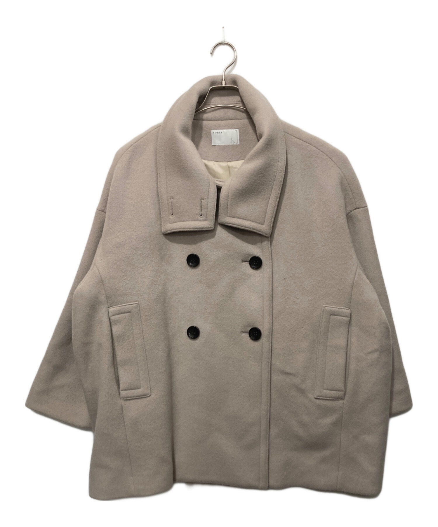 中古・古着通販】Noble (ノーブル) スタンドカラーオーバーコート