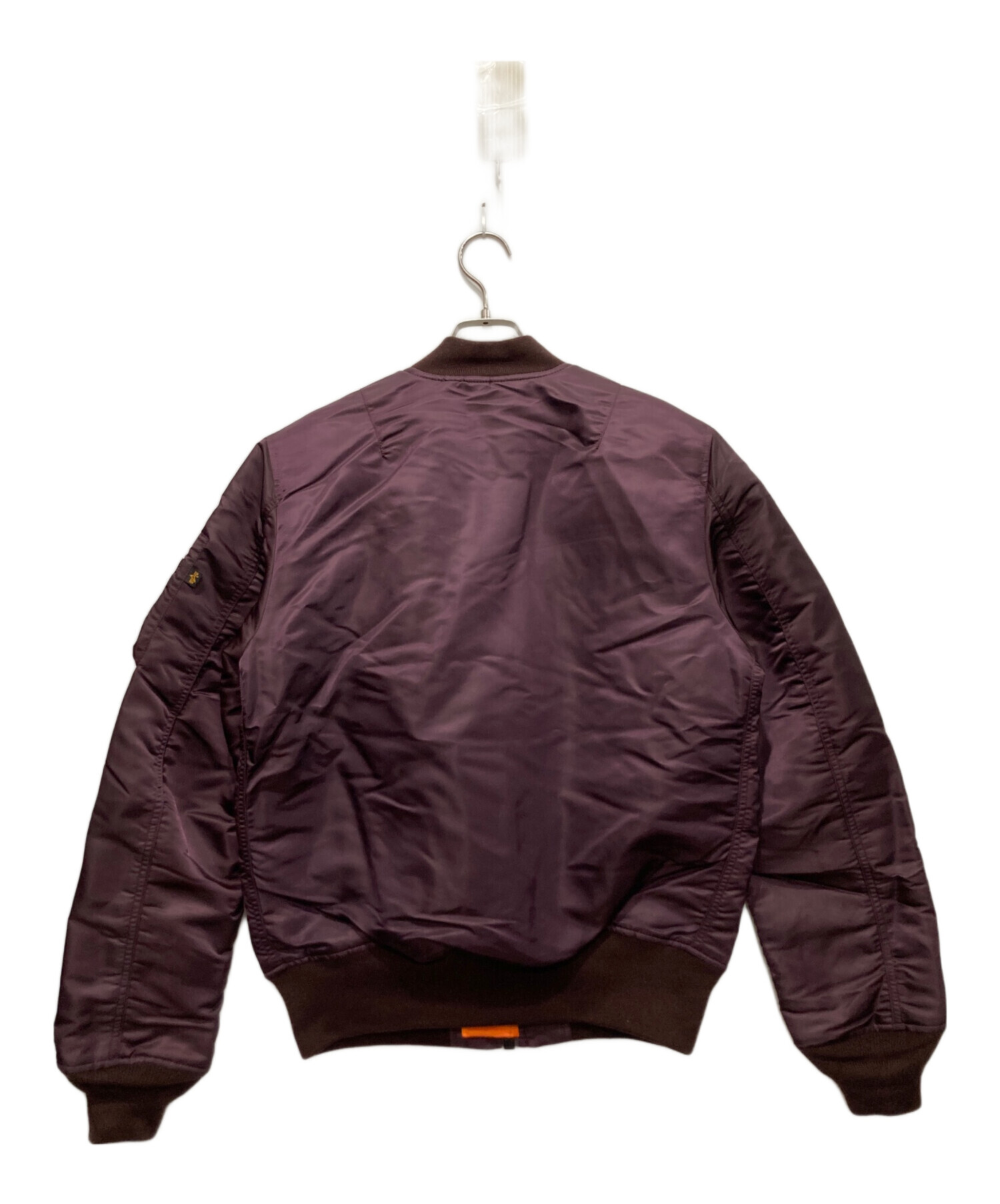 中古・古着通販】ALPHA (アルファ) MA-1 フライトジャケット ボルドー