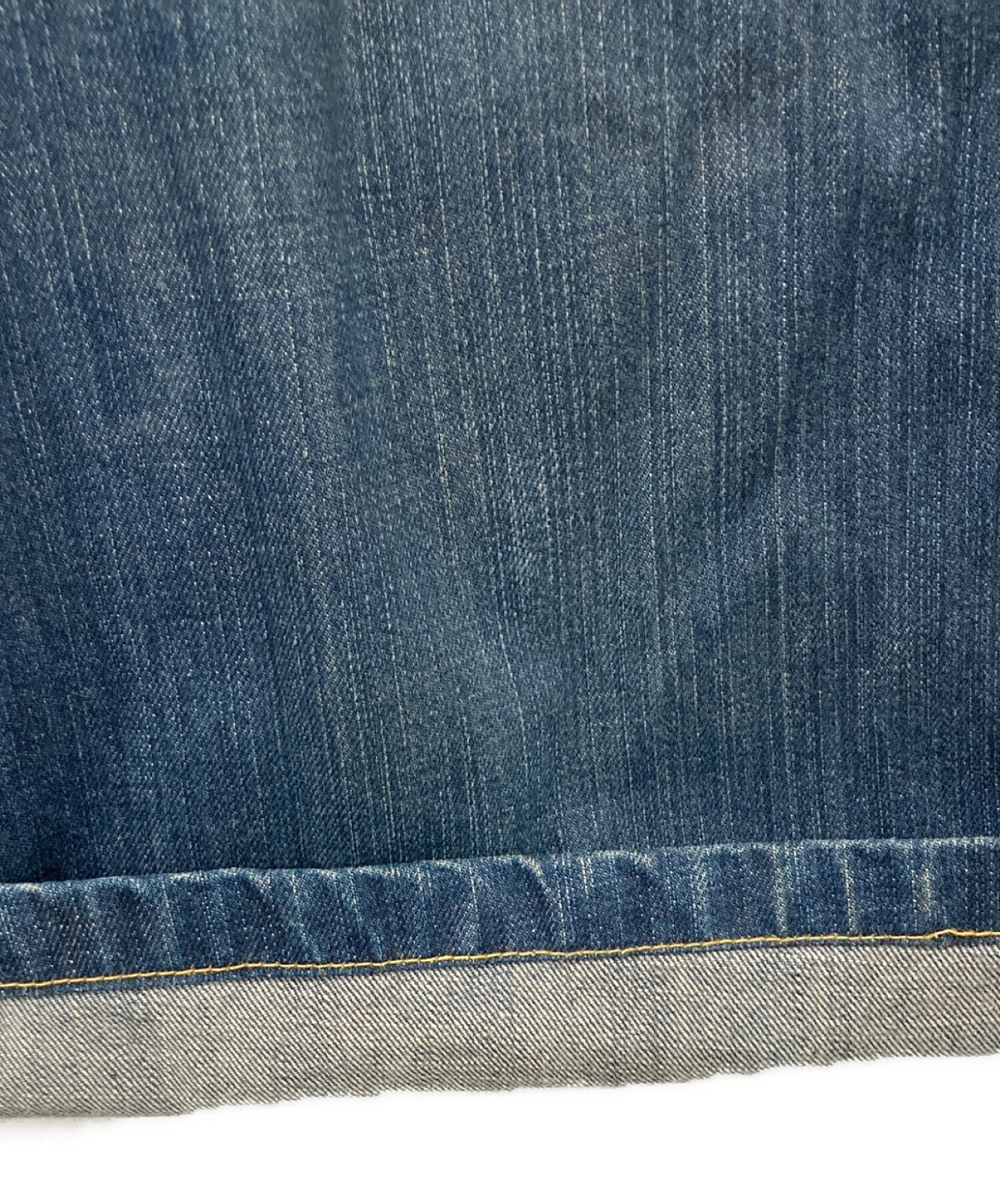 中古・古着通販】EVISU (エビス) デニムハーフパンツ インディゴ