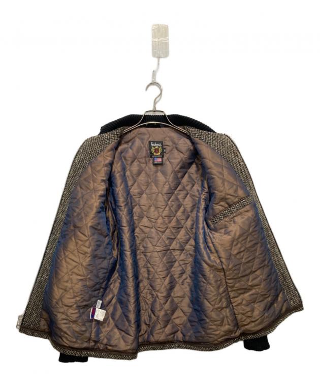 中古・古着通販】Schott (ショット) ウールリブジャケット グレー