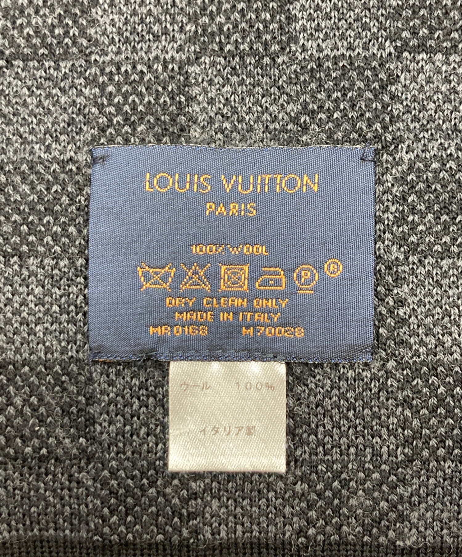 中古・古着通販】LOUIS VUITTON (ルイ ヴィトン) マフラーエシャルプ