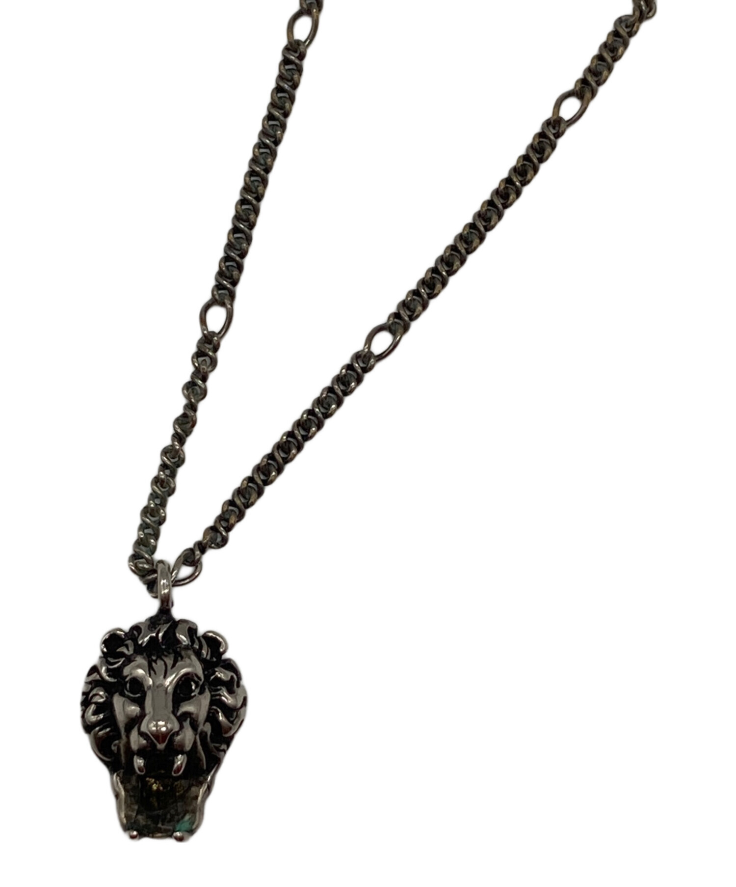 GUCCI グッチ】ライオンヘッドネックレス