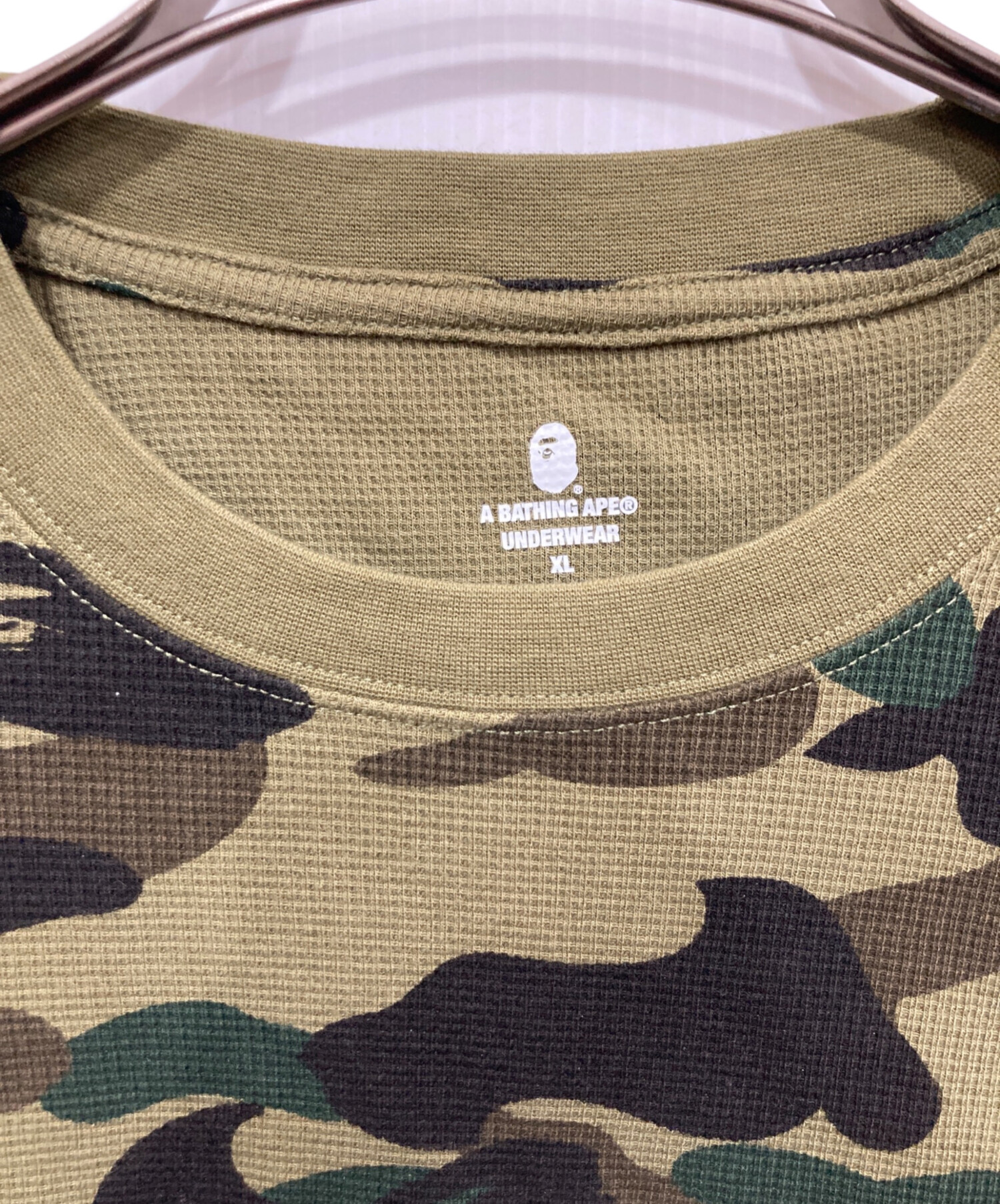 中古・古着通販】A BATHING APE (アベイシングエイプ) カモ柄サーマル