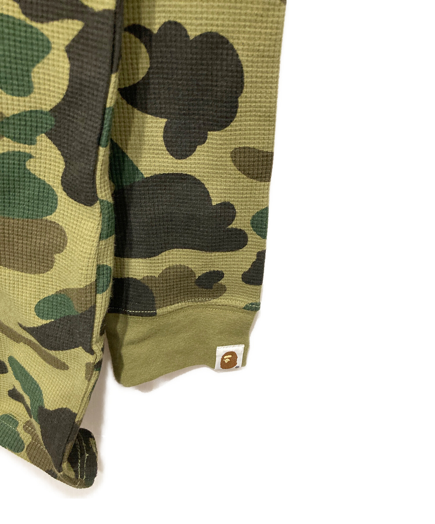 中古・古着通販】A BATHING APE (アベイシングエイプ) カモ柄サーマル