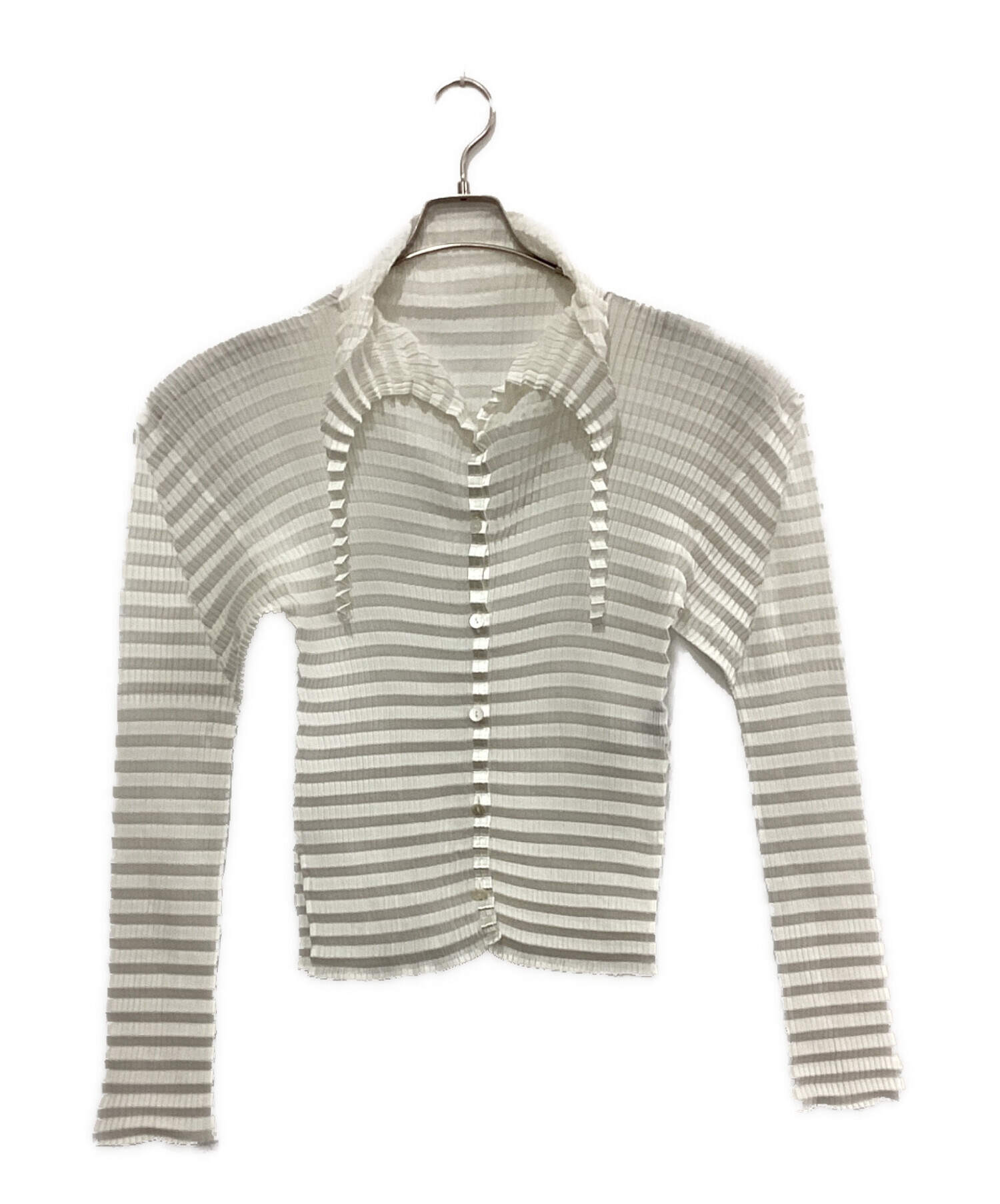 中古・古着通販】ISSEY MIYAKE (イッセイミヤケ) ボックスプリーツ加工 