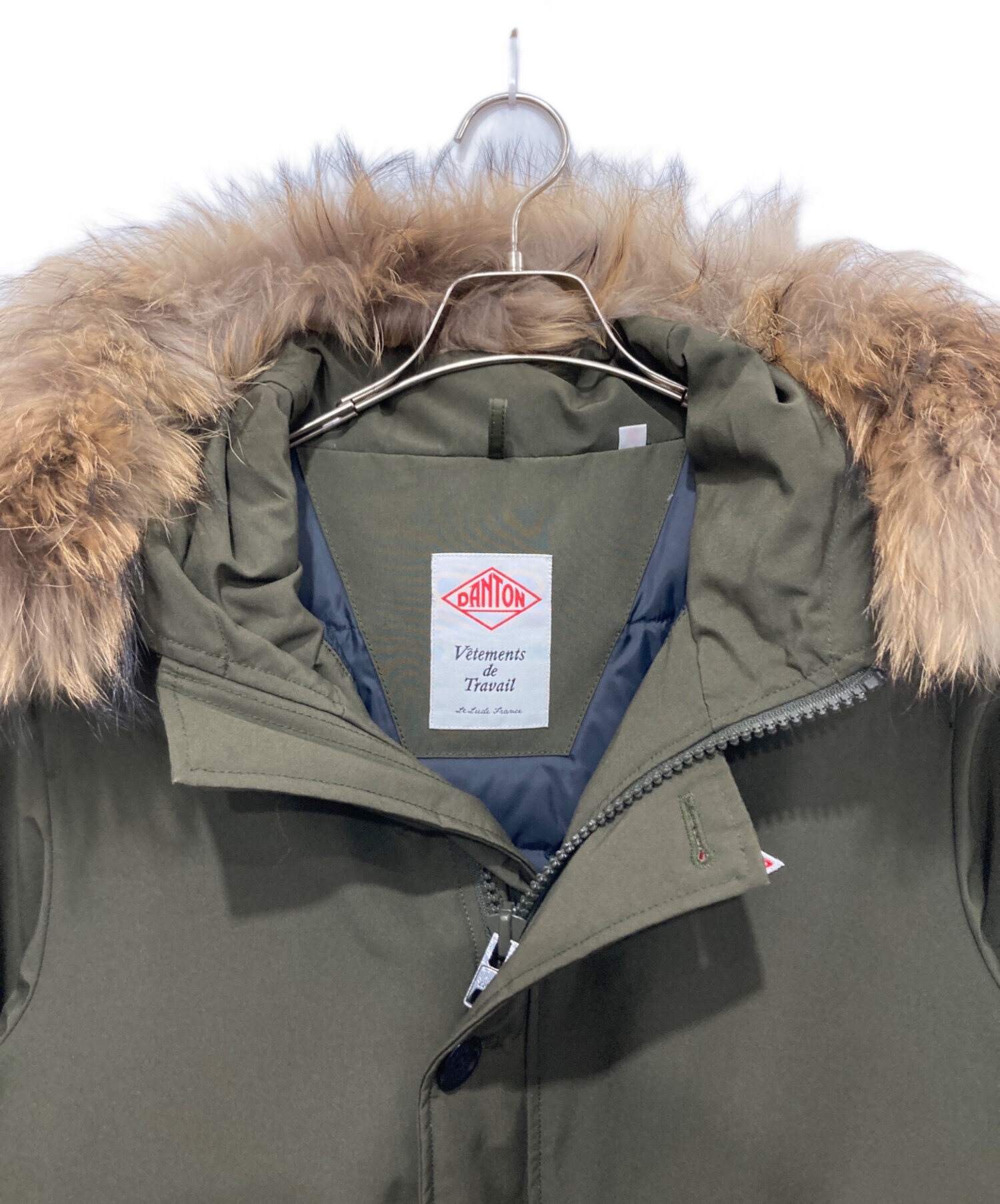中古・古着通販】DANTON (ダントン) ダウンジャケット カーキ サイズ