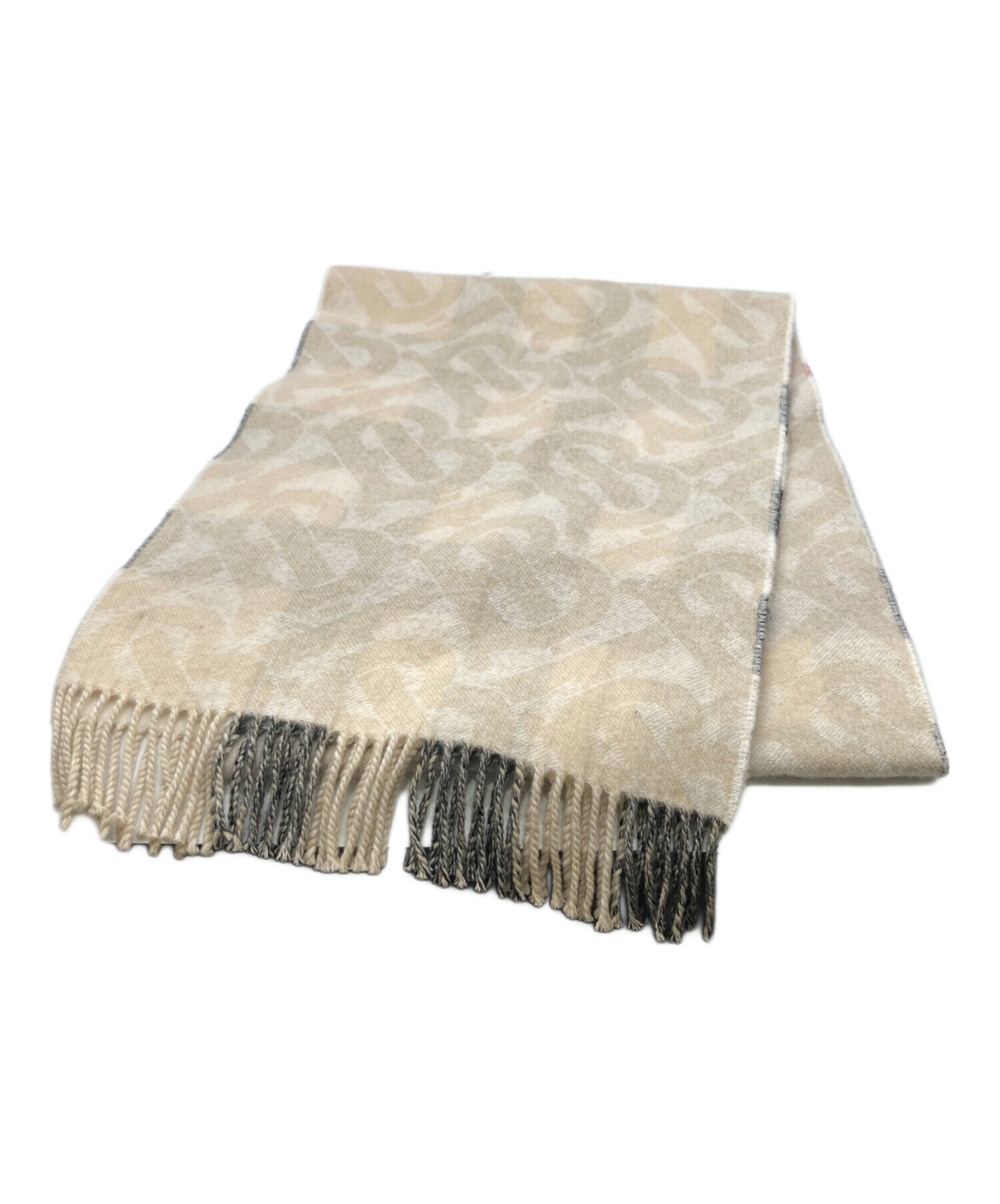 中古・古着通販】BURBERRY (バーバリー) カシミヤマフラー ベージュ