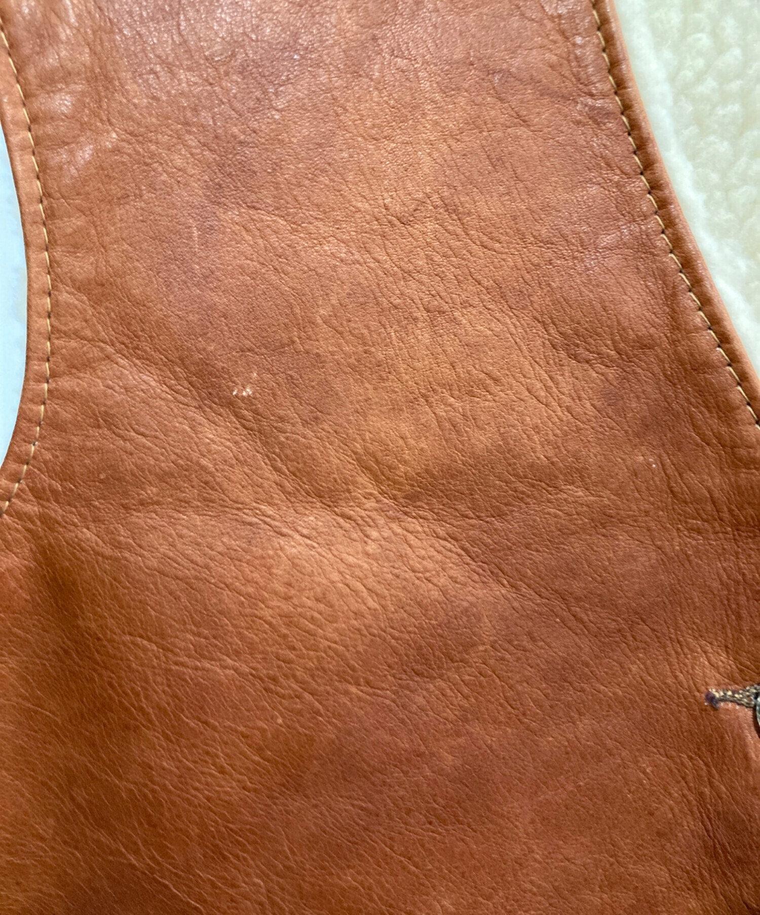 中古・古着通販】L.L.Bean (エルエルビーン) 裏ボアレザーベスト 