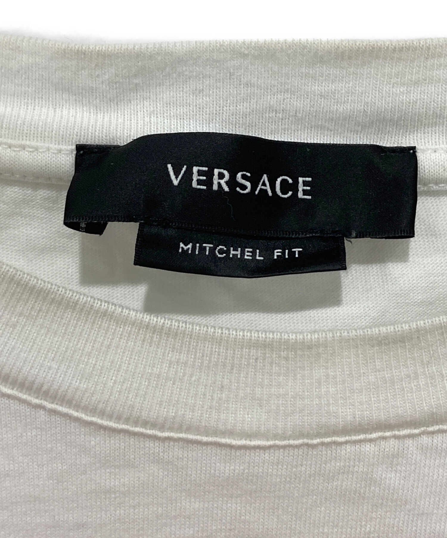 中古・古着通販】VERSACE (ヴェルサーチェ) プリントTシャツ ホワイト 