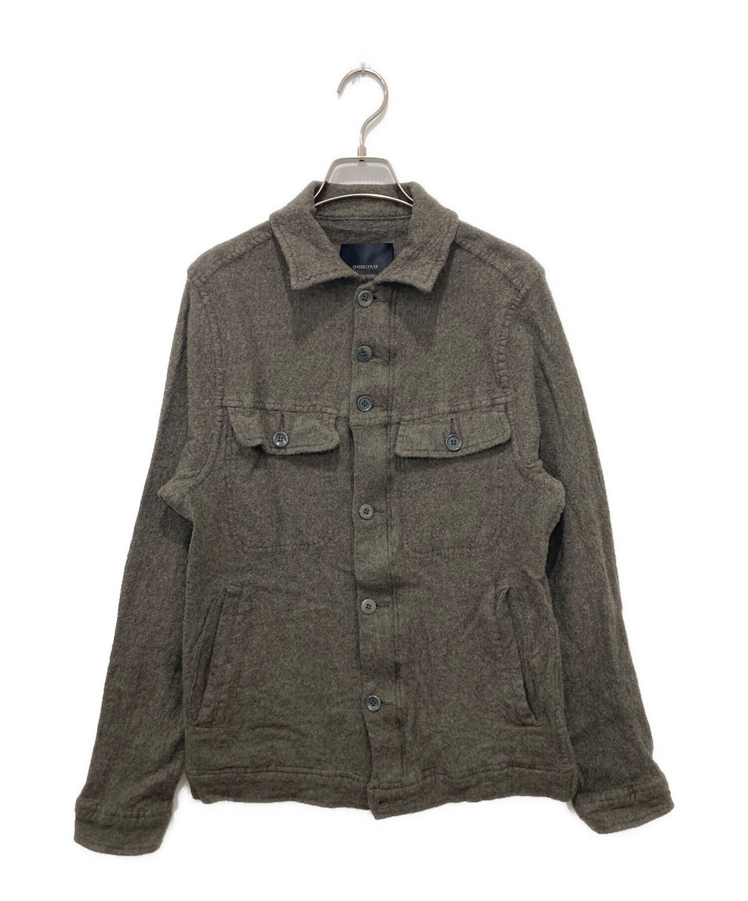 中古・古着通販】UNDERCOVER (アンダーカバー) 縮絨加工 ウール 