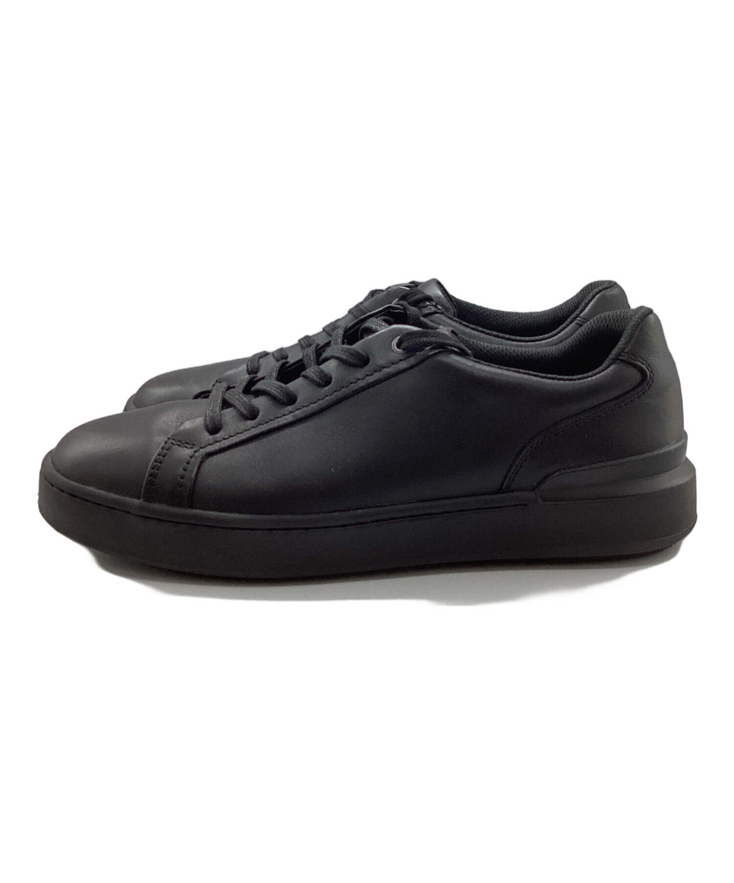 Clarks クラークス レザースニーカー 25.5cm黒 | LARUCHETRIANON.FR