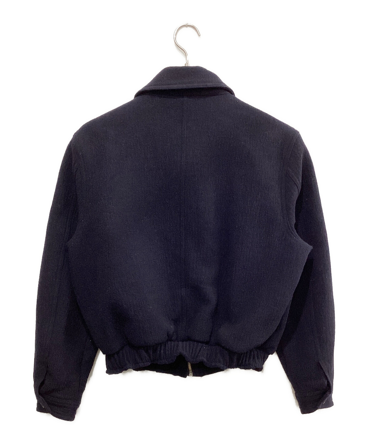 【新品未使用】OHOTORO Mannish Wool Blouson navy 中古・古着通販】OHOTORO (オオトロ) Mannish Wool Blouson ネイビー