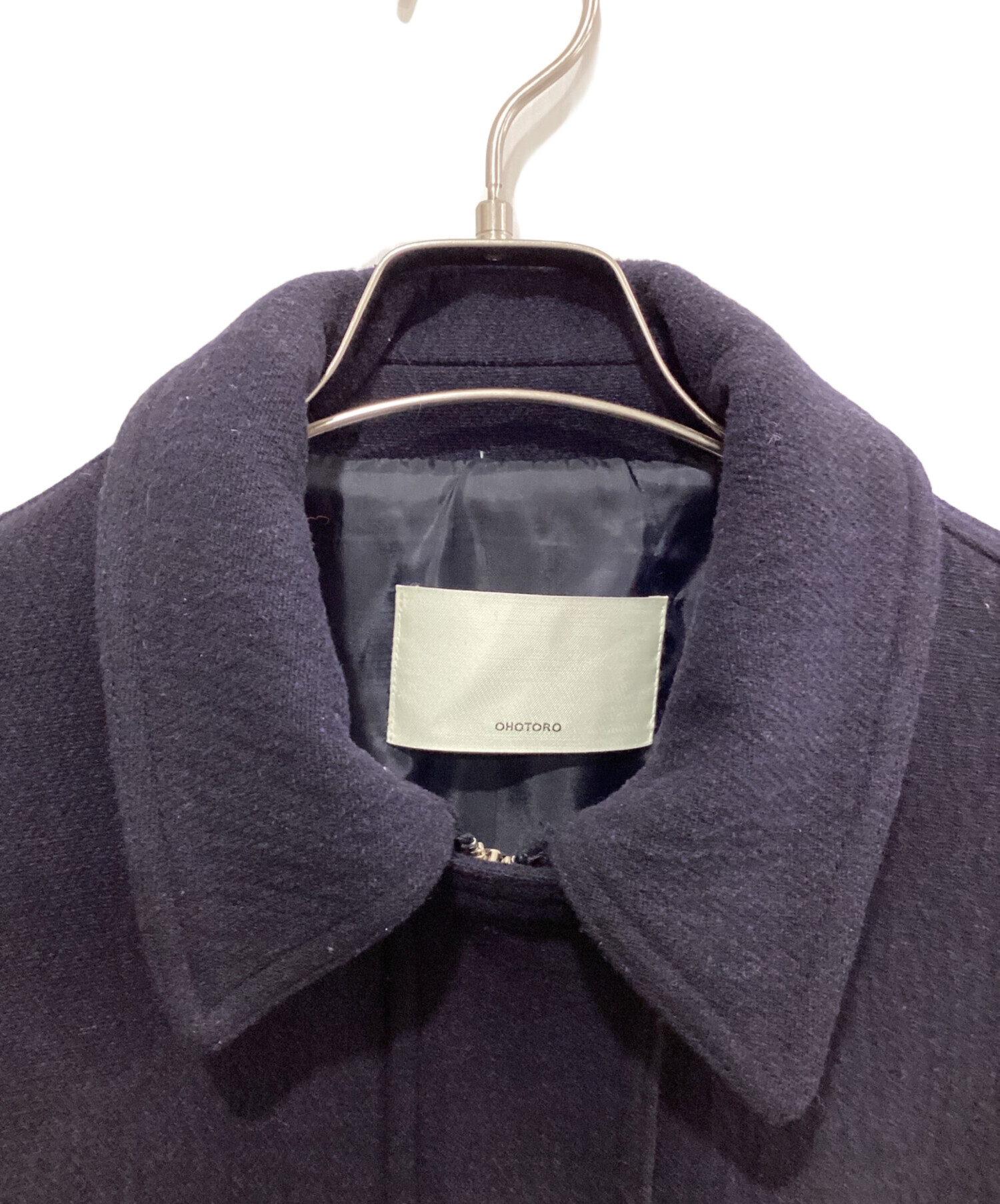 中古・古着通販】OHOTORO (オオトロ) Mannish Wool Blouson ネイビー