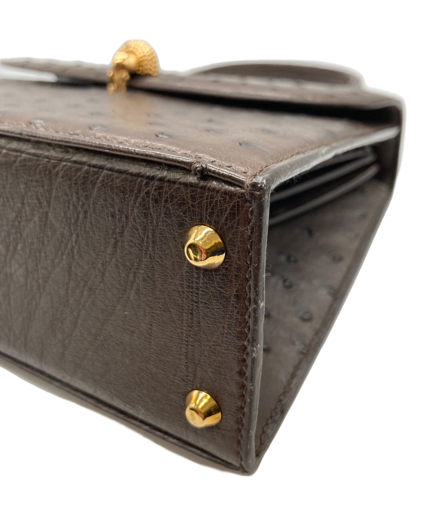 中古・古着通販】MORABITO (モラビト) オーストリッチハンドバッグ