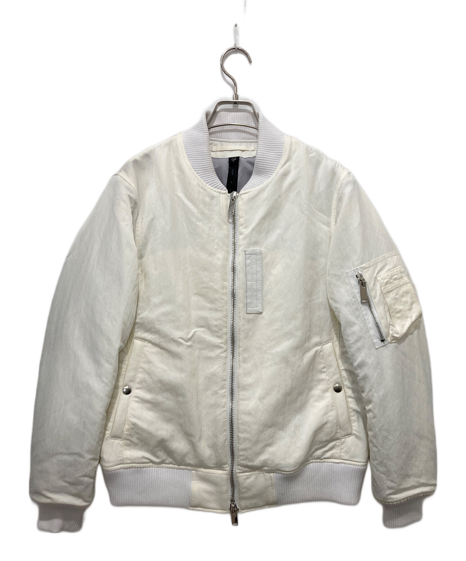 中古・古着通販】wjk (ダブルジェイケー) shrink MA-1ジャケット 
