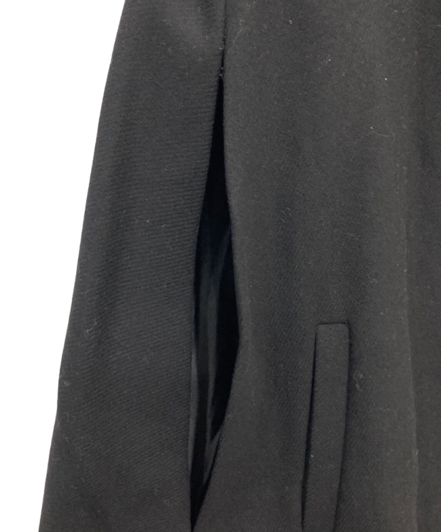 中古・古着通販】ZARA (ザラ) Mantecoポンチョ ブラック サイズ:S