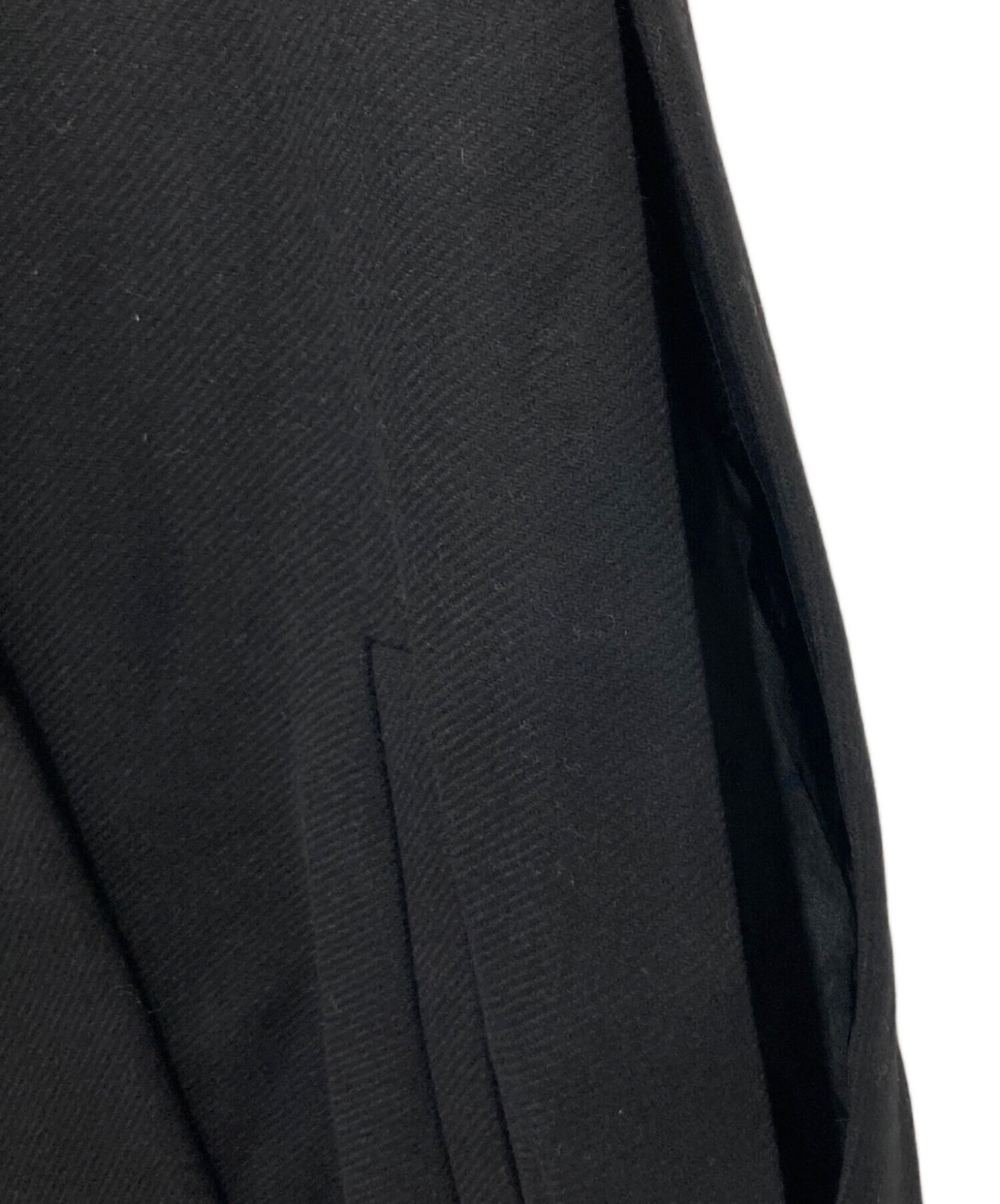 中古・古着通販】ZARA (ザラ) Mantecoポンチョ ブラック サイズ:S