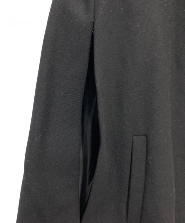 中古・古着通販】ZARA (ザラ) Mantecoポンチョ ブラック サイズ:S
