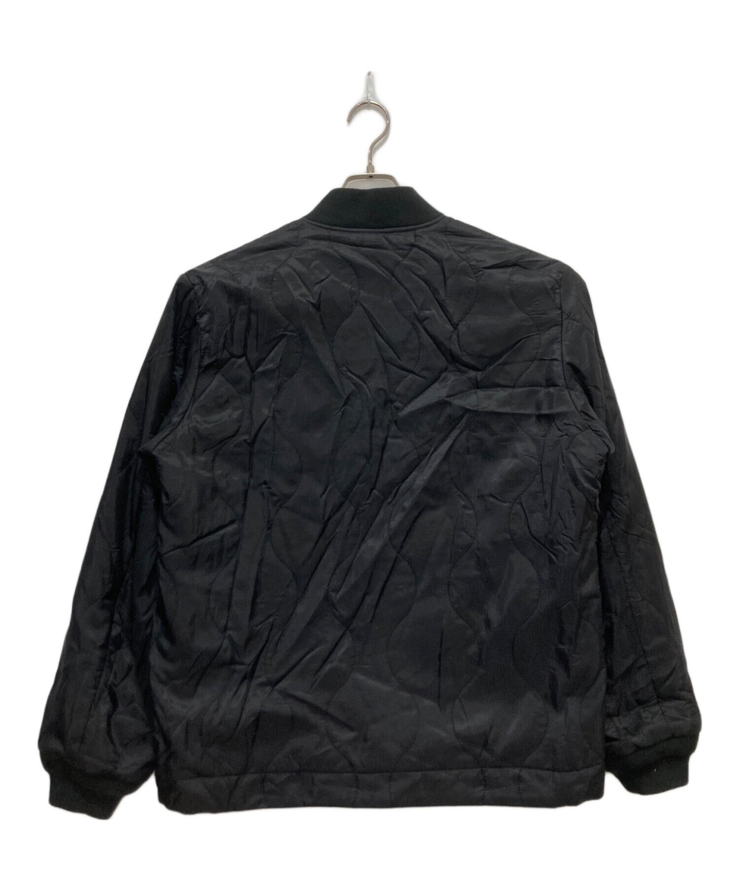 中古・古着通販】ALPHA (アルファ) キルティングジャケット ブラック