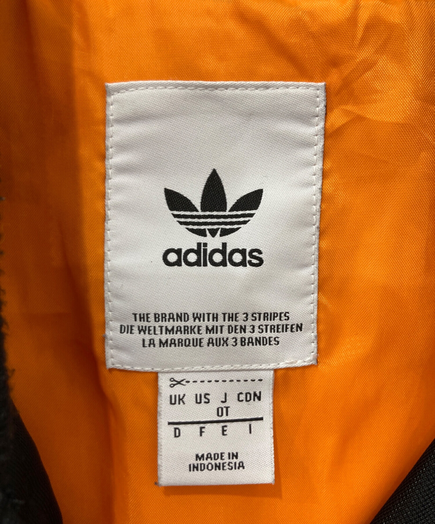 中古・古着通販】adidas (アディダス) LONG BOMBERJACKET/ロング