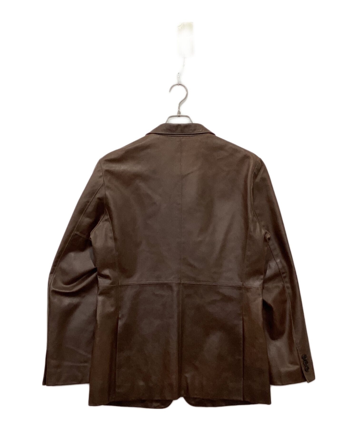 TAKEO KIKUCHI ブラウンレザージャケット