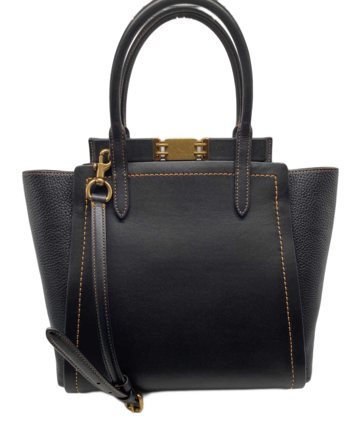 ターンロック コーチ 2way レザー COACH ゴールド金具 ☆COACH B