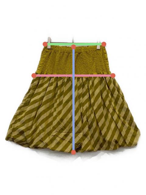中古・古着通販】me ISSEY MIYAKE (ミーイッセイ ミヤケ) 切替スカート 