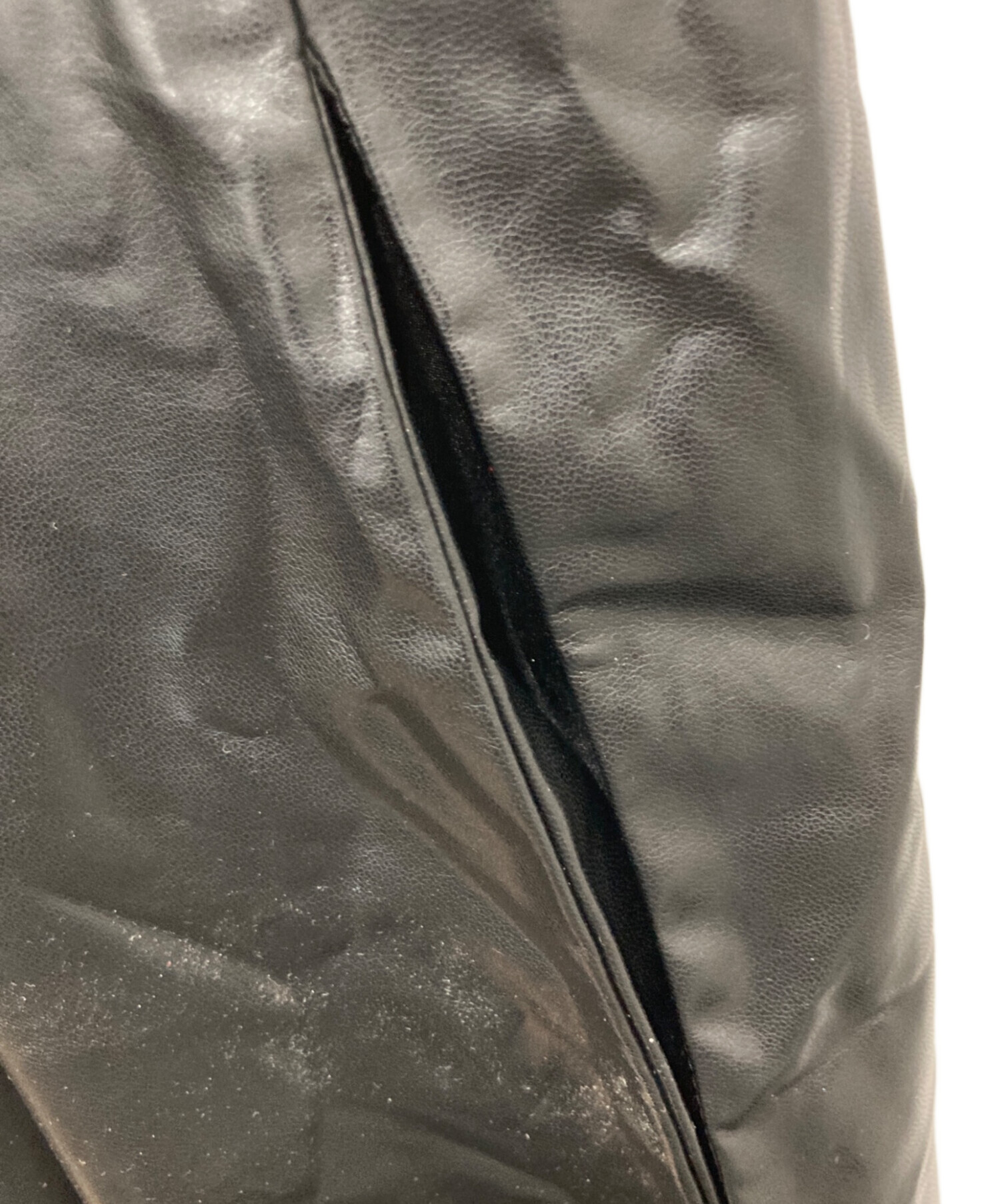 中古・古着通販】sahara (サハラ) フェイクレザーキャミ 中古・古着通販】sahara (サハラ) フェイクレザーキャミ
