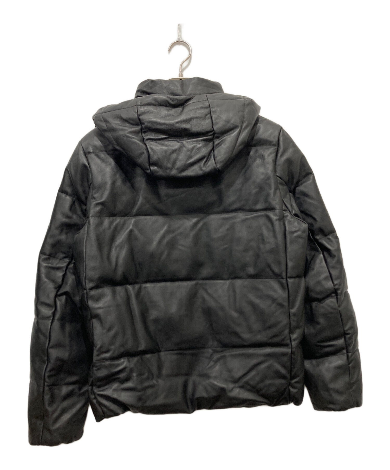 ナノ・ユニバース NANO universe 「西川ダウン（R）」ラムレザーG2