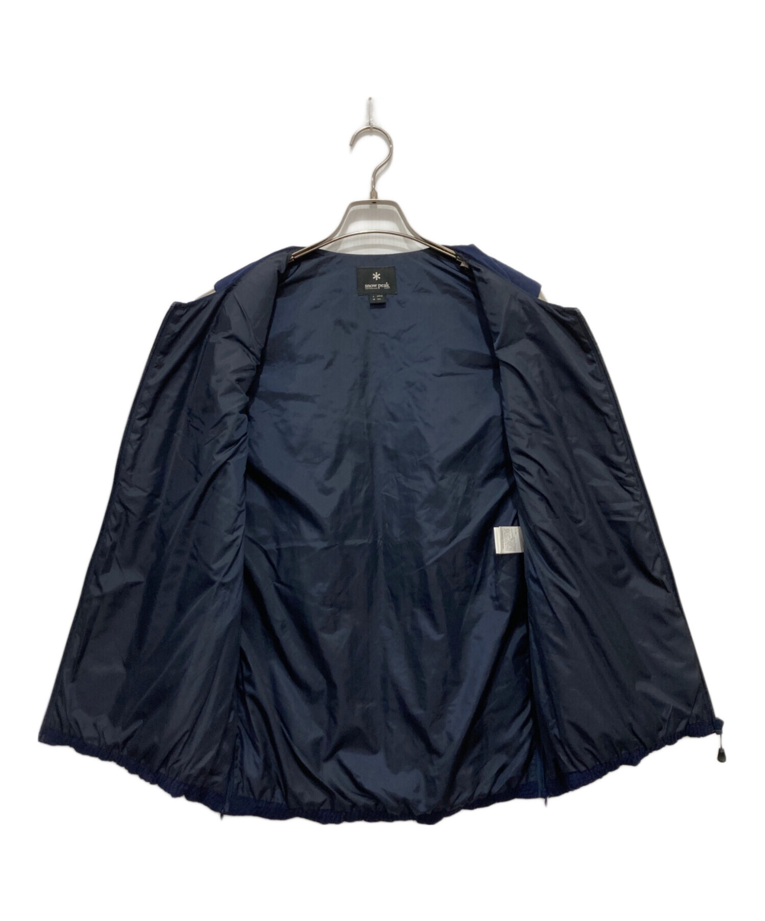 中古・古着通販】Snow peak (スノーピーク) ダウンベスト ネイビー 